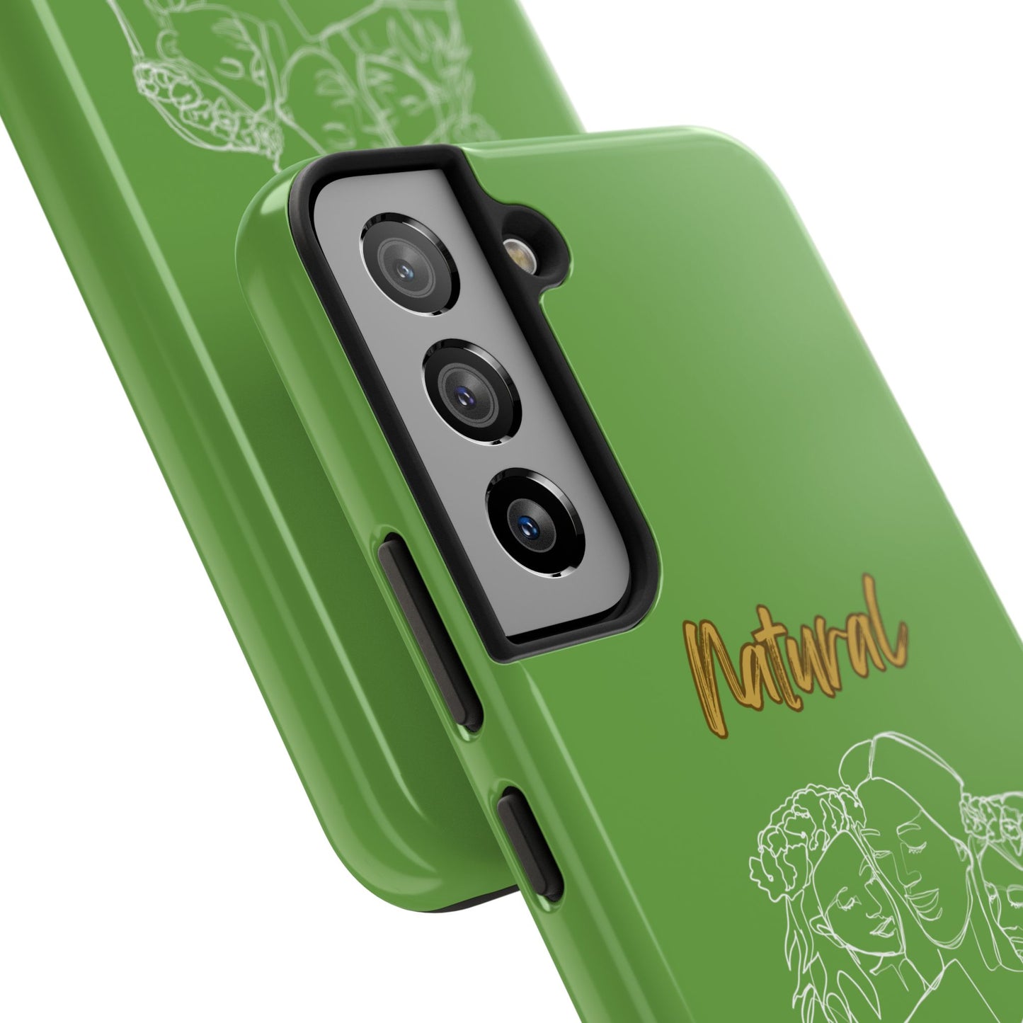 Natural Woman Me & My Girls (WL)Tough Phone Cases GREEN