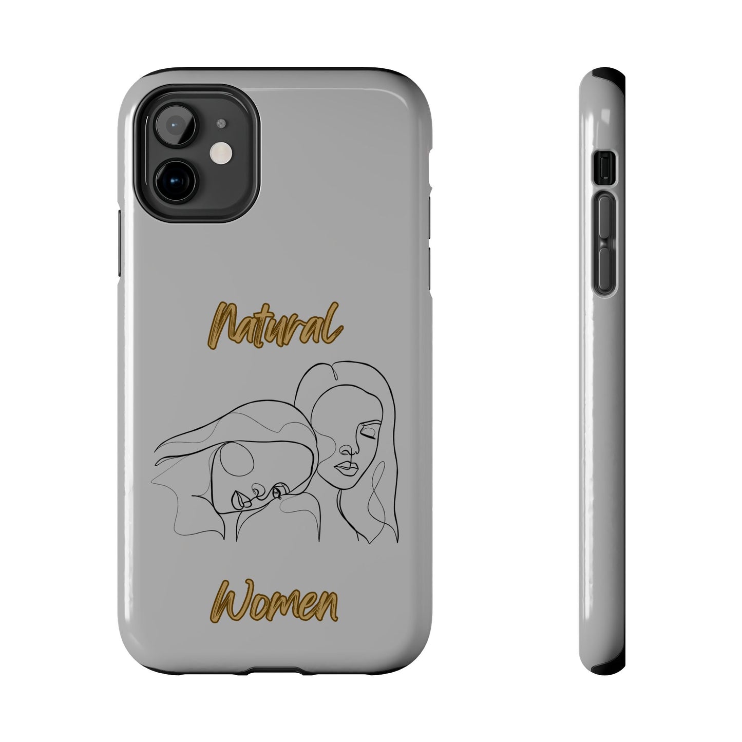 Natural Woman Sisters (BL)Tough Phone Cases LIGHT GREY