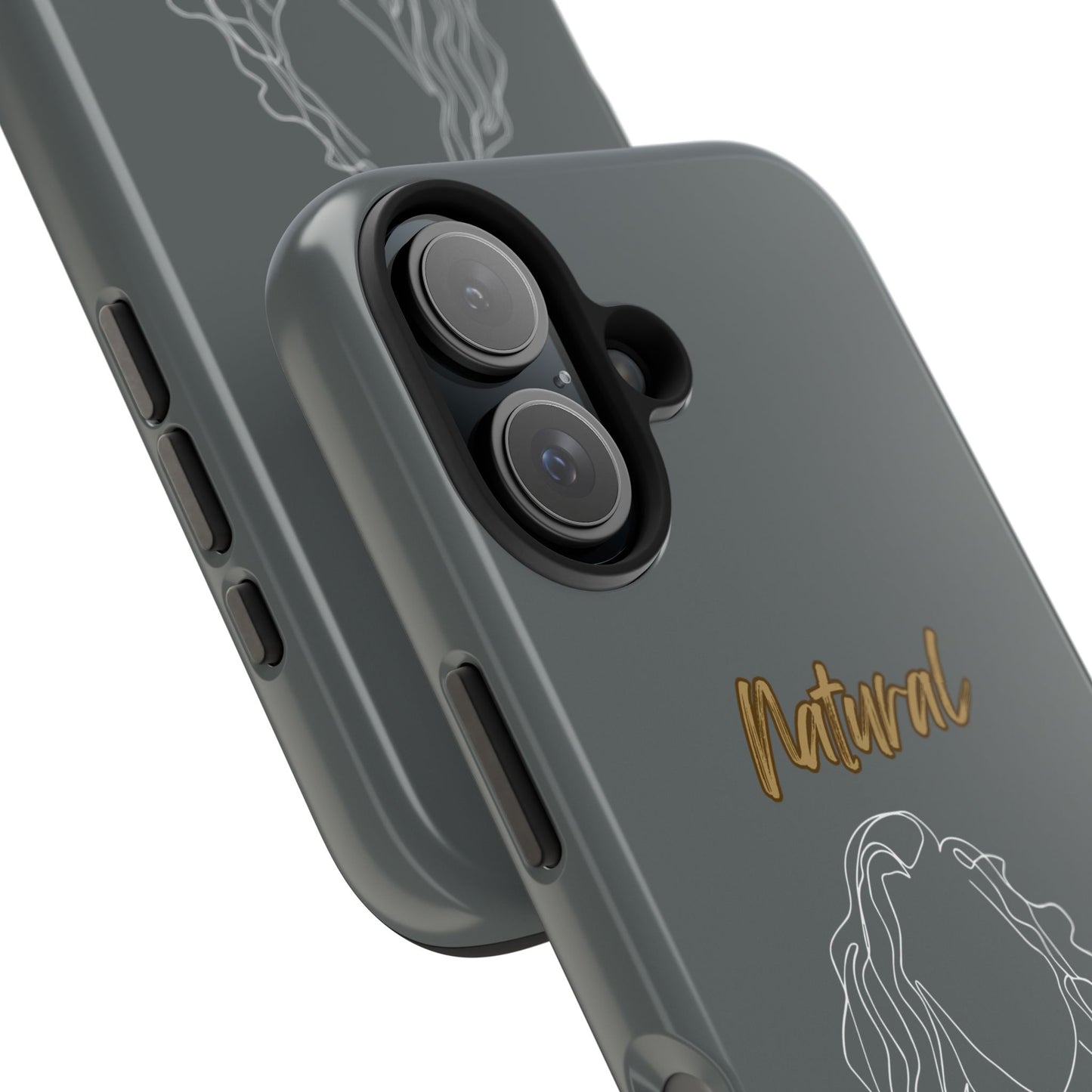 Natural Woman Relaxed (WL) Tough Phone Cases DARK GREY