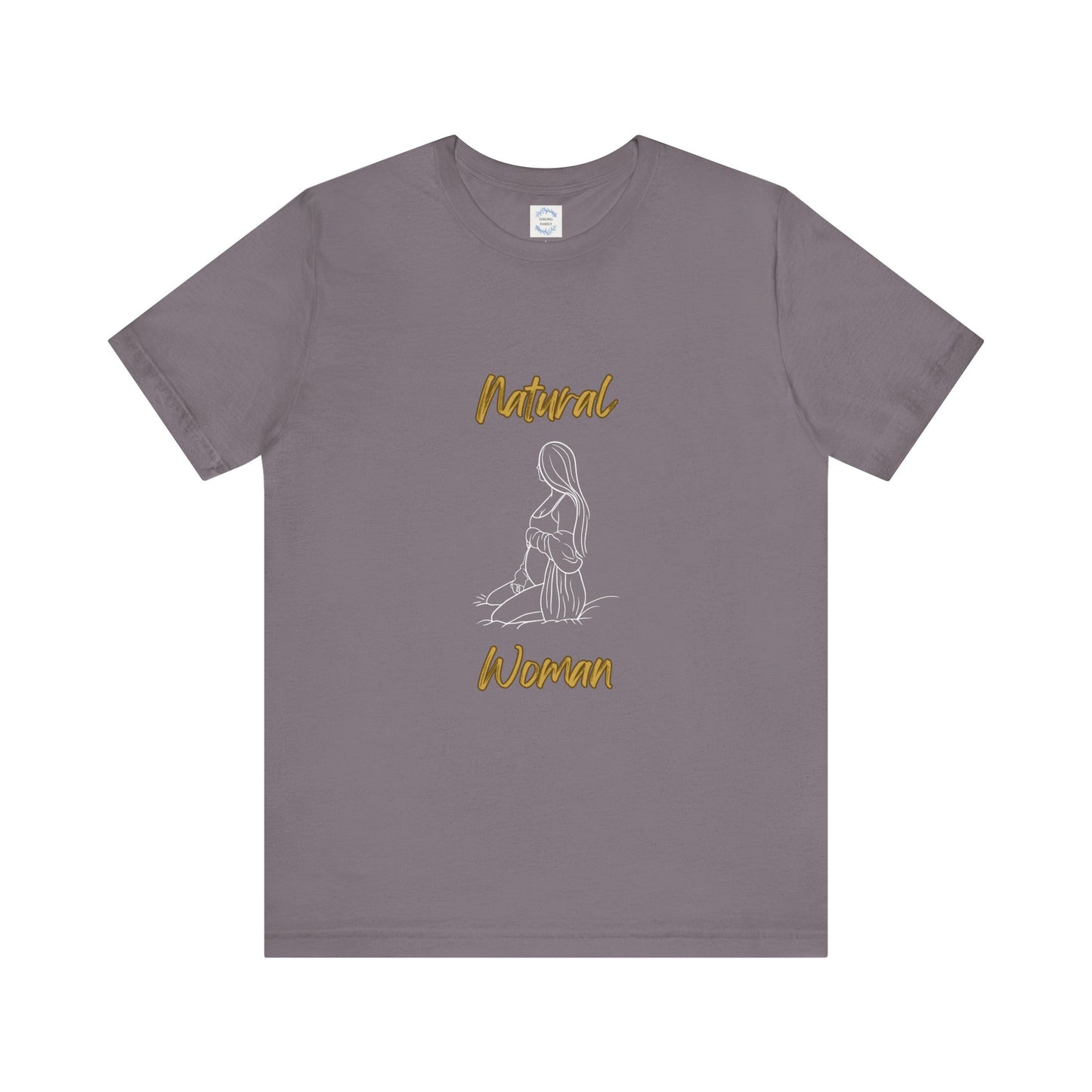 Natural Woman Expecting (WL) Short Sleeve T-Shirt