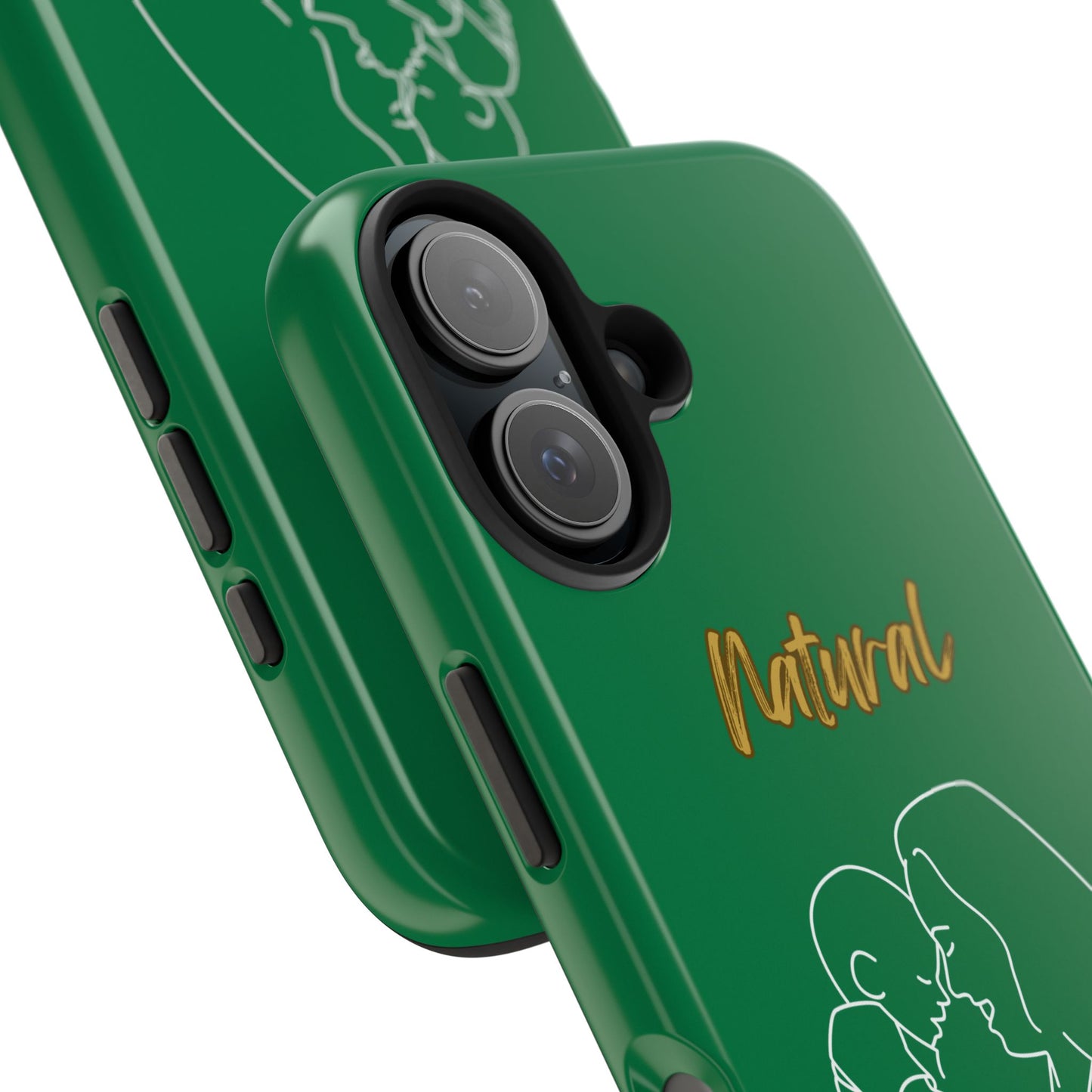 Natural Woman Joy (WL) Tough Phone Cases DARK GREEN