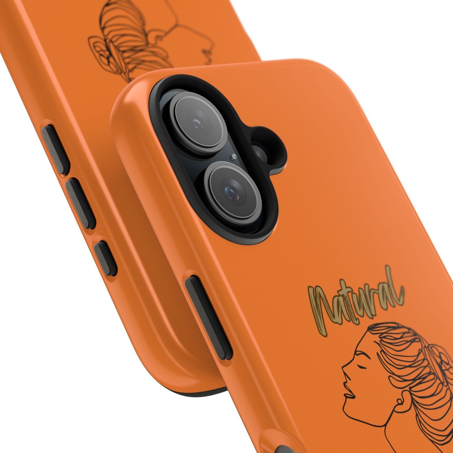 Natural Woman Wet Bun (BL) Tough Phone Cases CRUSTA