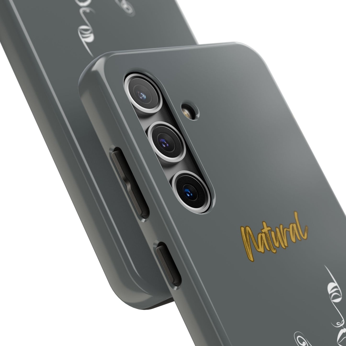 Natural Woman Music In My Soul (WL)Tough Phone Cases DARK GREY