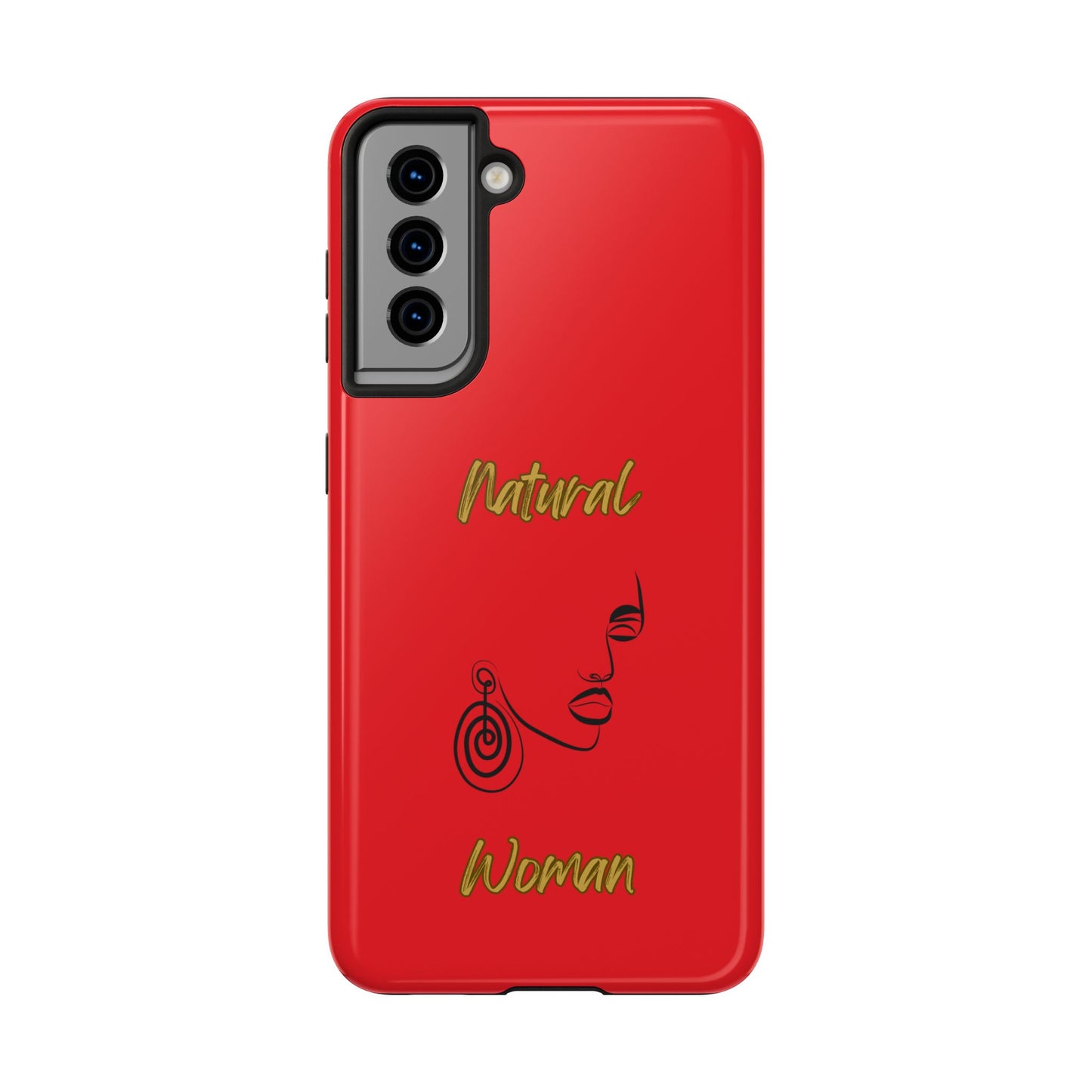 Natural Woman Music In My Soul (BL)Tough Phone Cases RED