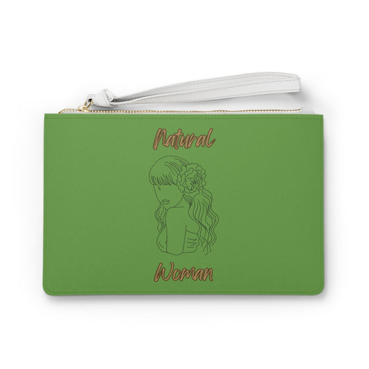 Natural Woman Newness (BL) Clutch Bag GREEN