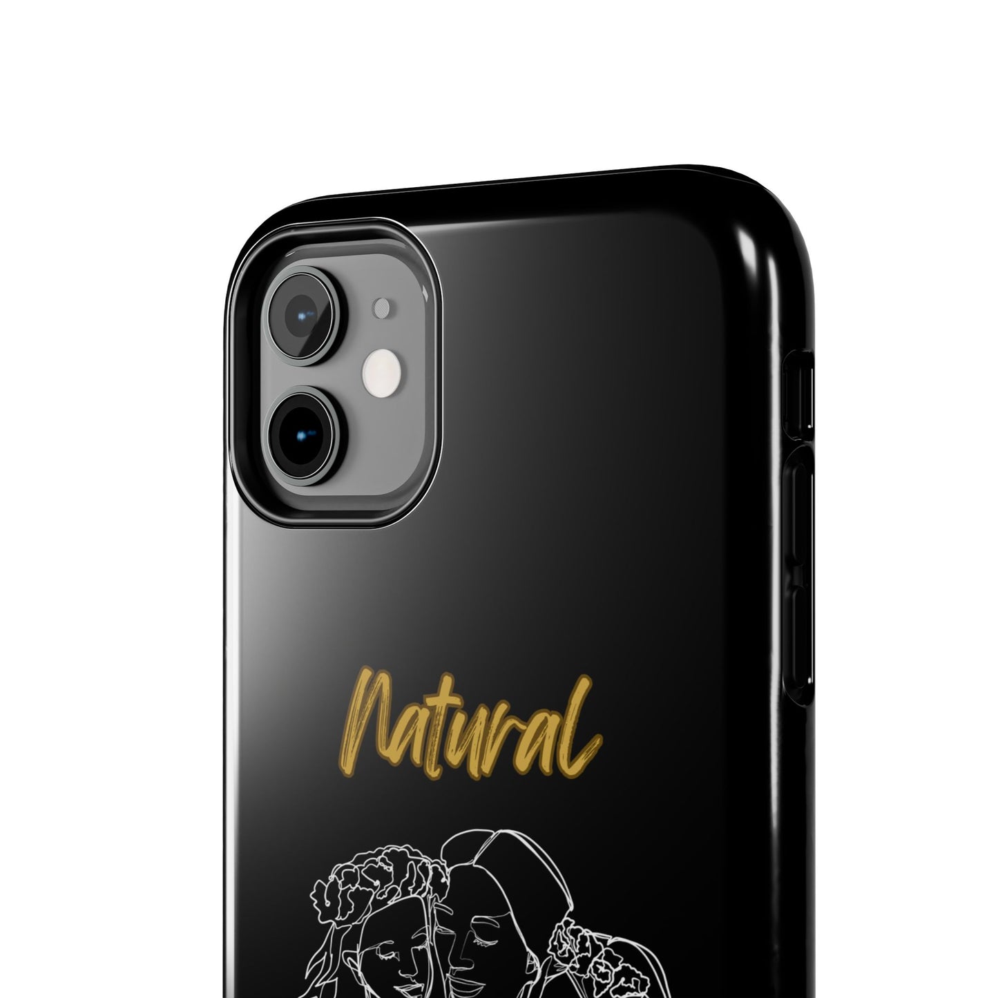 Natural Woman Me & My Girls (WL)Tough Phone Cases BLACK
