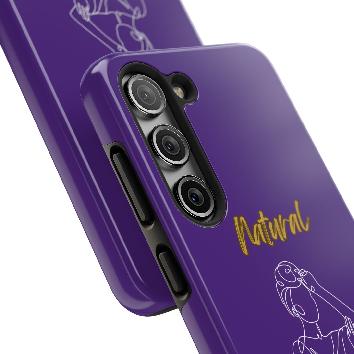 Natural Woman Style (WL)Tough Phone Cases PURPLE