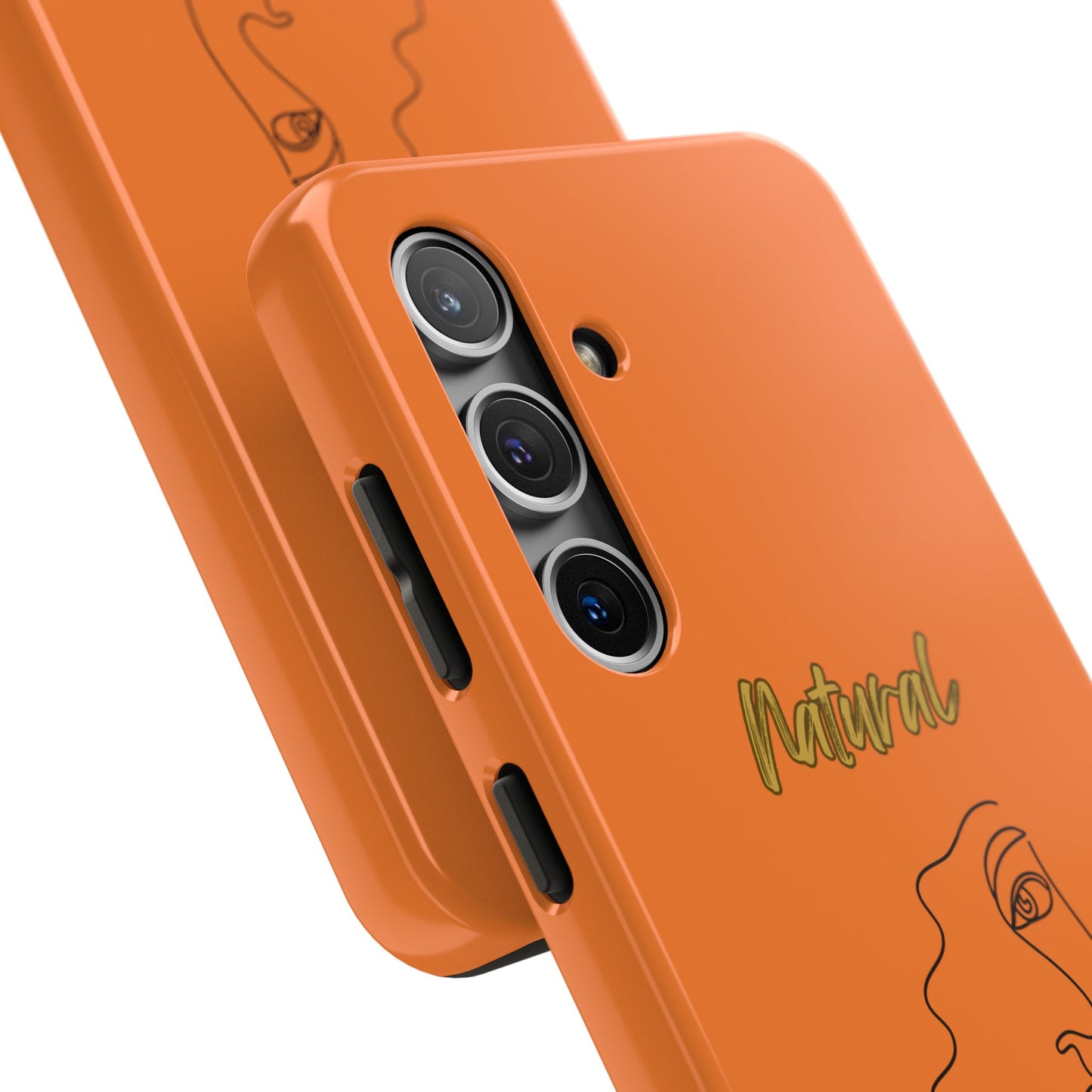 Natural Woman Peekaboo (BL)Tough Phone Cases CRUSTA