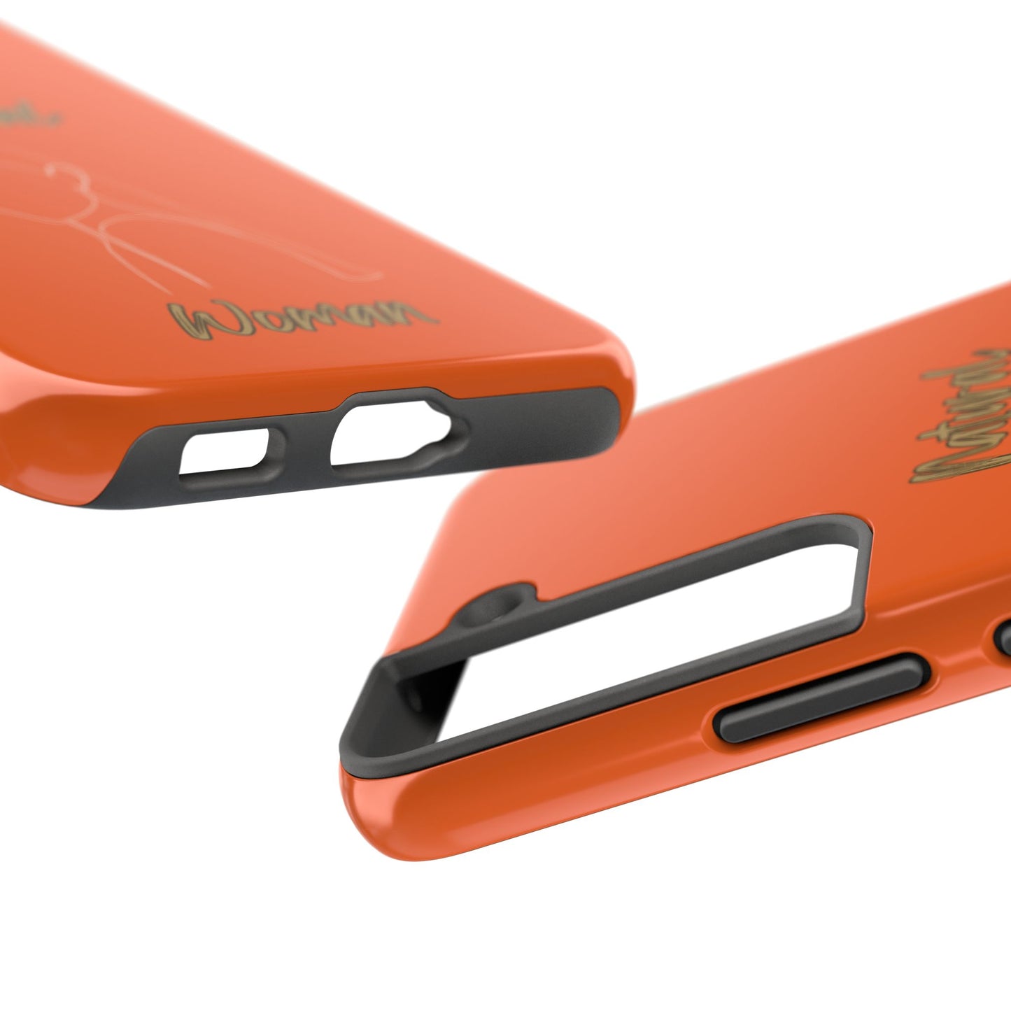Natural Woman Tilted Look (WL) Tough Phone Cases ORANGE
