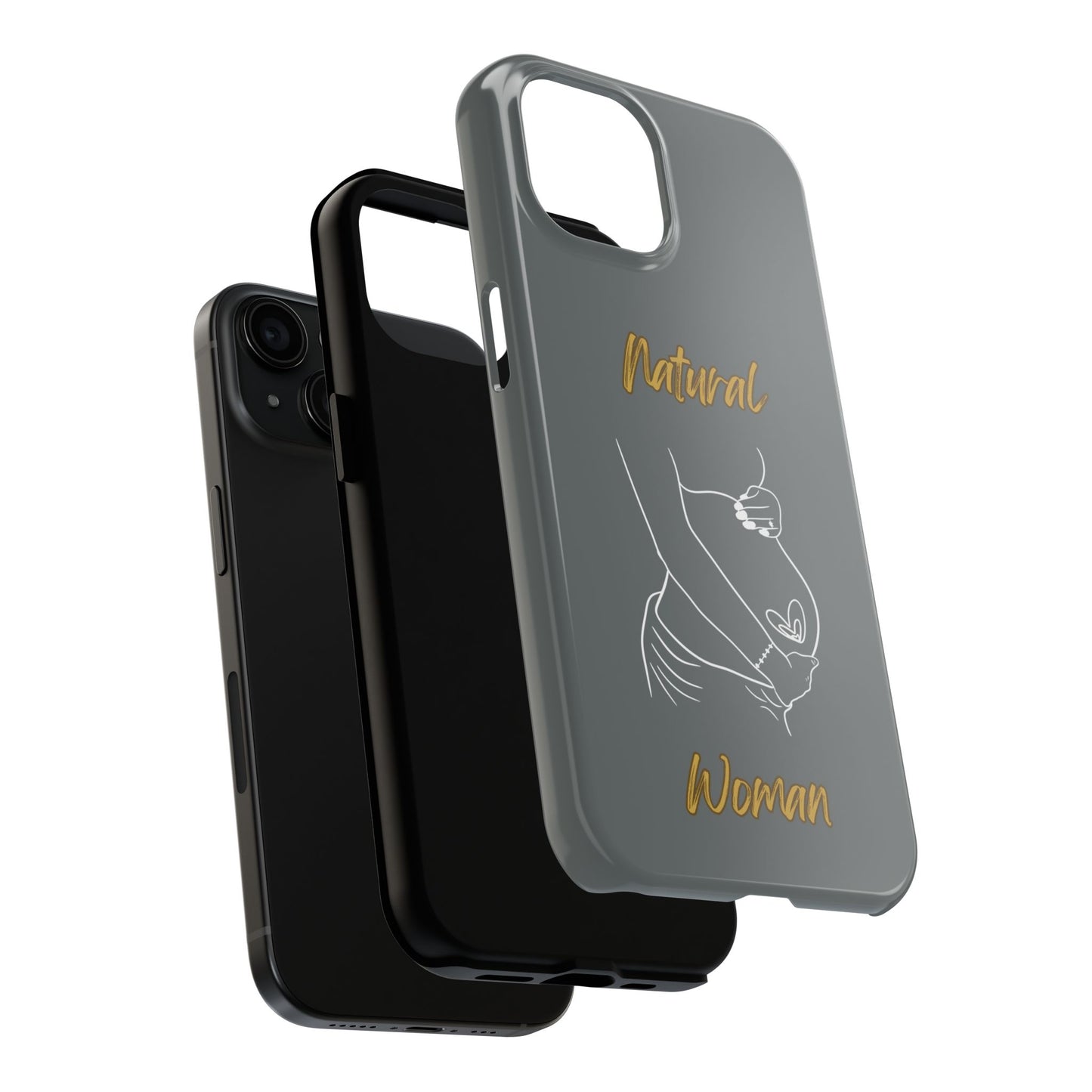 Natural Woman Loved In & Out (WL)Tough Phone Cases DARK GREY