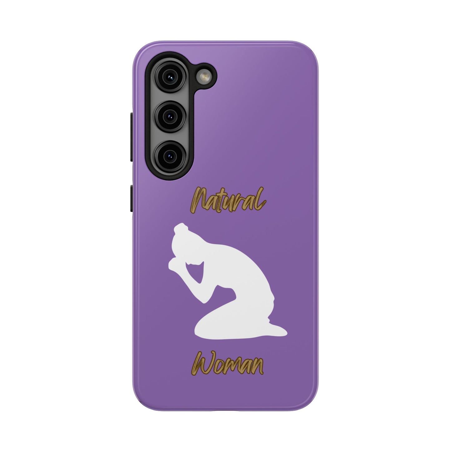 Natural Woman Pray (WL) Tough Phone Cases LIGHT PURPLE