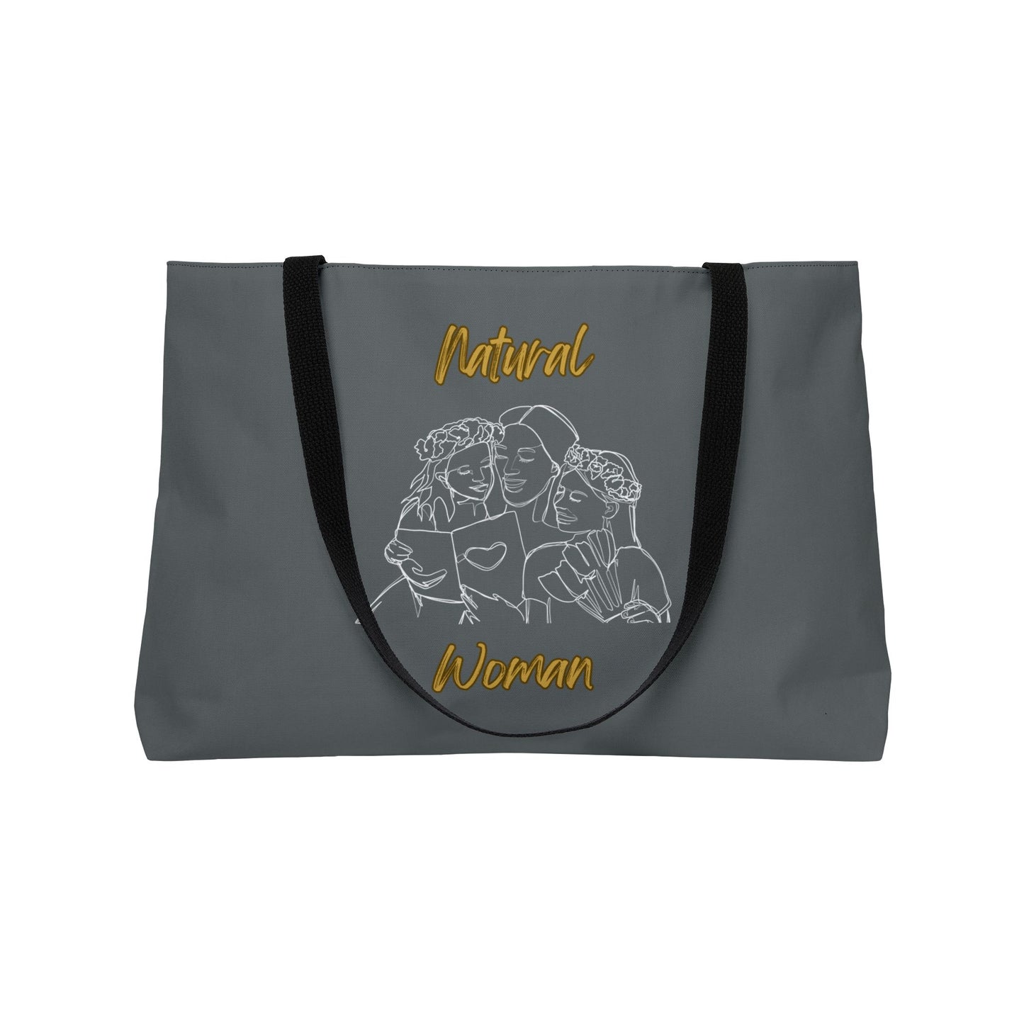 Natural Woman Me & My Girls (WL) Weekender Tote Bag DARK GREY