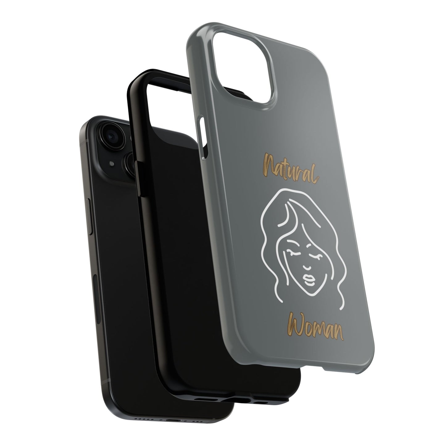Natural Woman Modest (WL)Tough Phone Cases DARK GREY