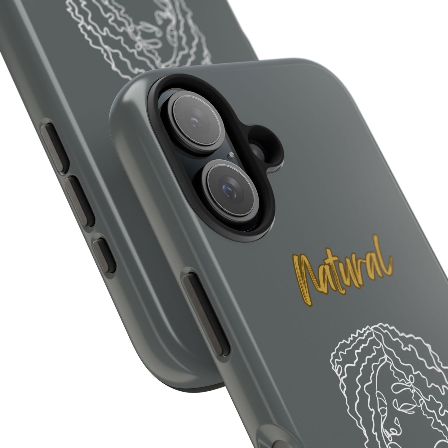 Natural Woman Naturally Me (WL)Tough Phone Cases DARK GREY
