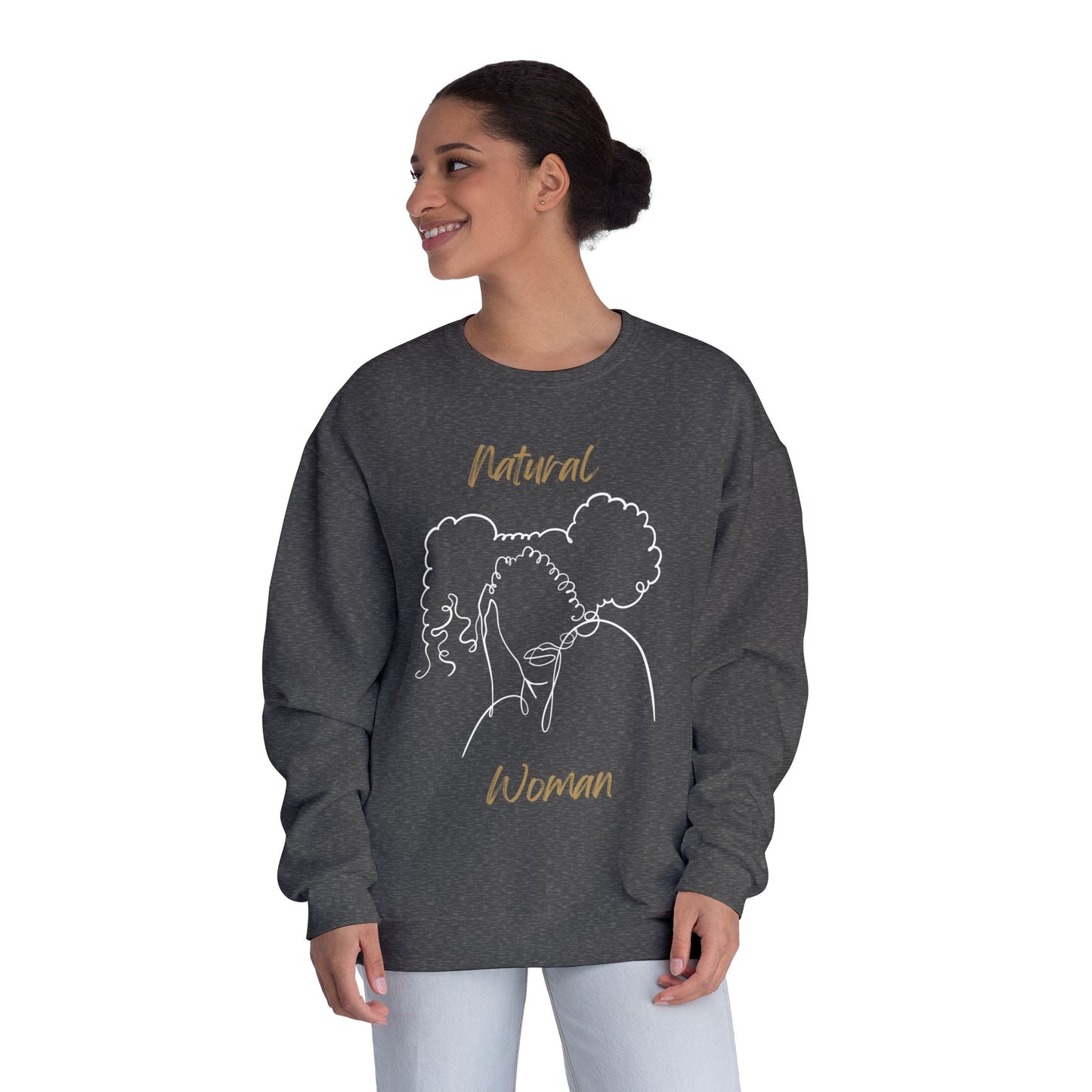 Natural Woman Twin Puffs (WL) Crewneck Sweatshirt
