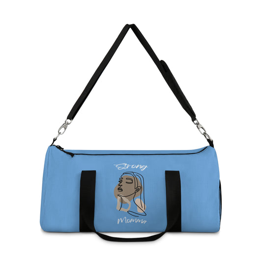 Strong Momma (WL) Duffel Bag LIGHT BLUE