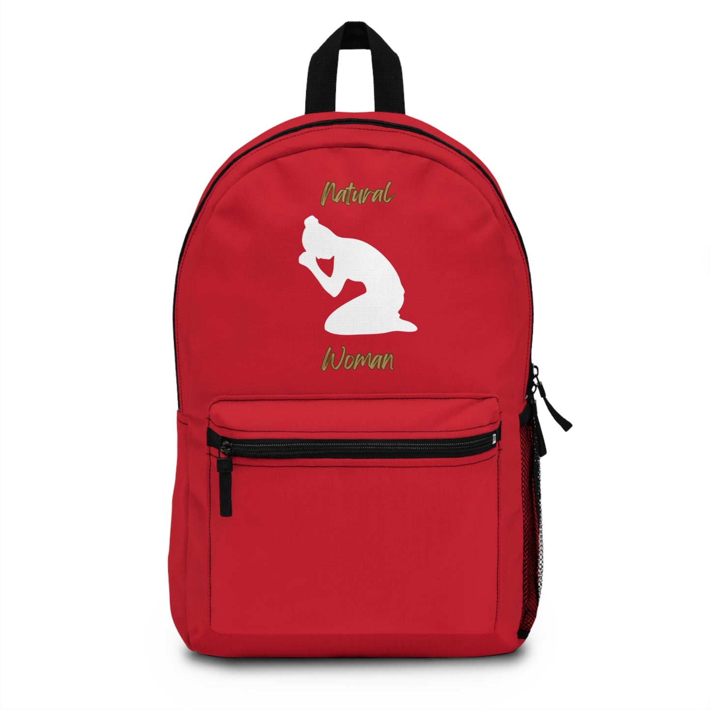 Natural Woman Pray (WL) Backpack DARK RED