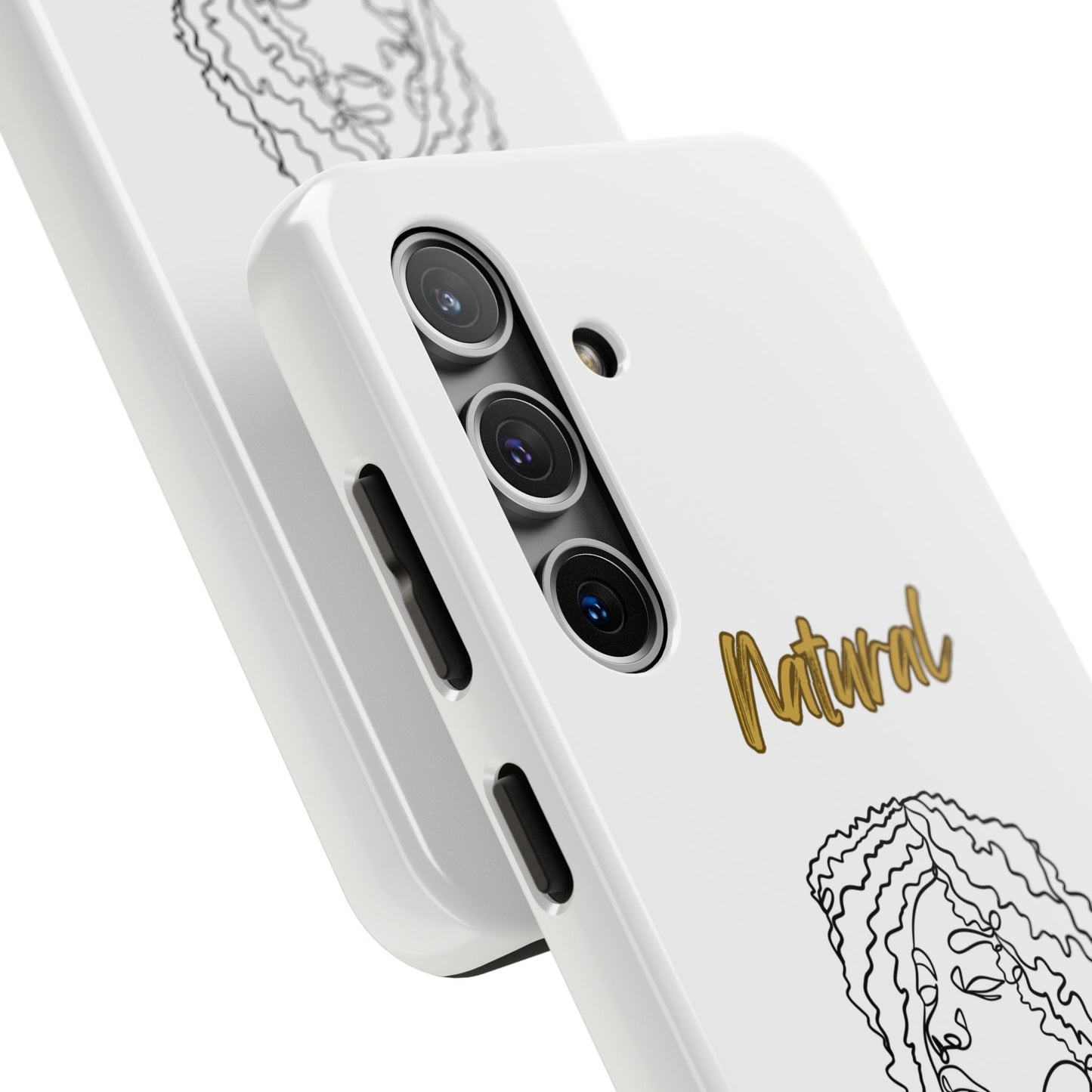 Natural Woman Naturally Me (BL)Tough Phone Cases WHITE
