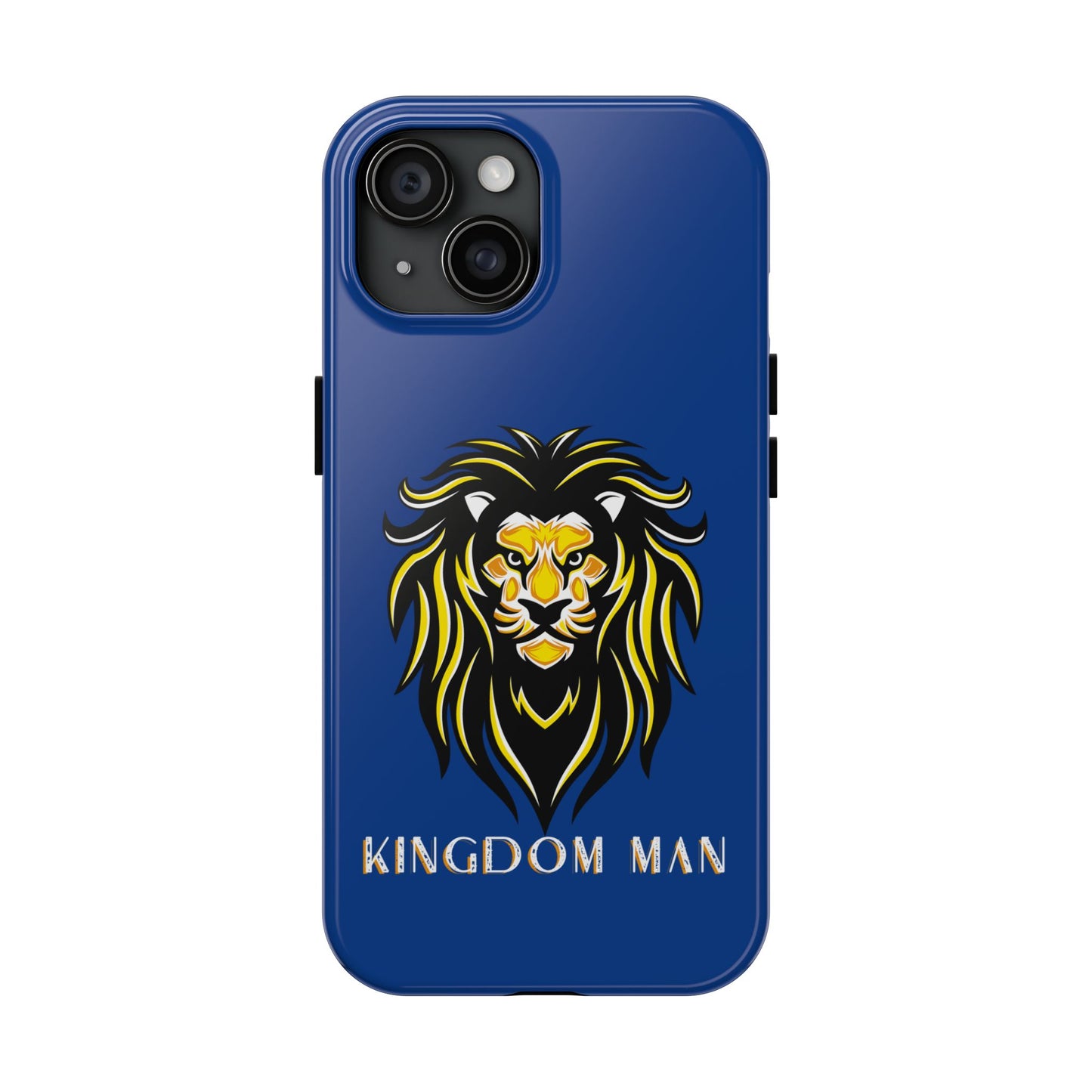 Kingdom Man (White-Gold Label) Tough Phone Case DARK BLUE