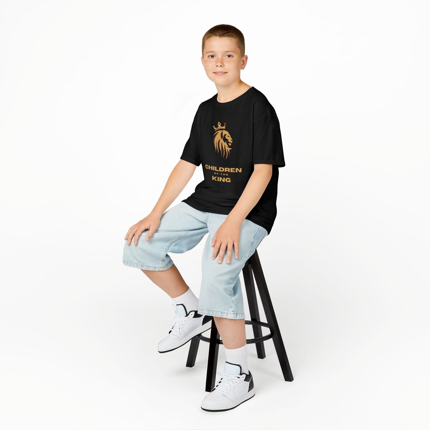 Children of the King Inspirational Kids Cotton T-Shirt (BRL)
