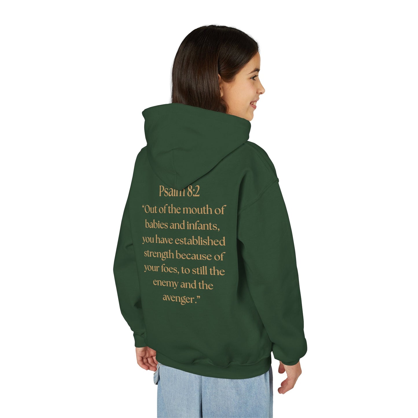 Kingdom Kids Crown Hoodie - Youth Heavy Blend Sweatshirt