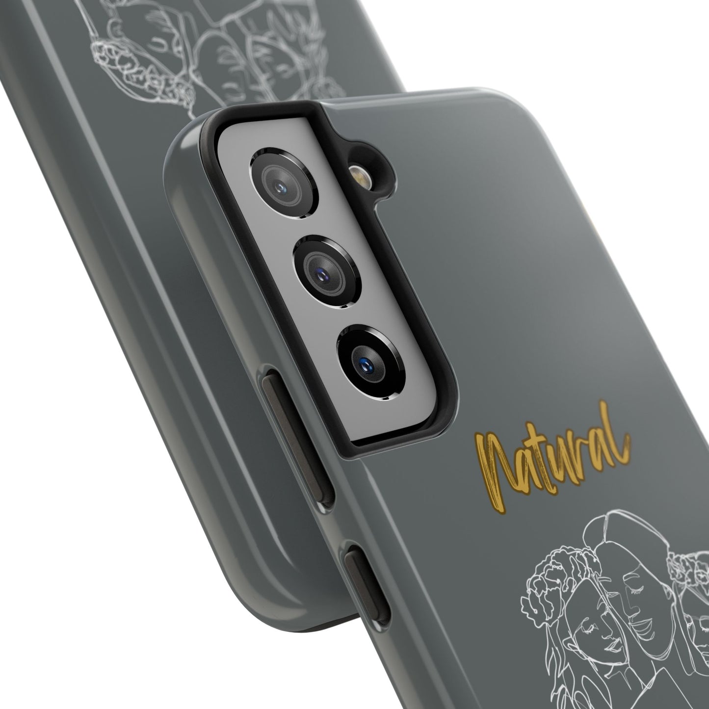 Natural Woman Me & My Girls (WL)Tough Phone Cases DARK GREY