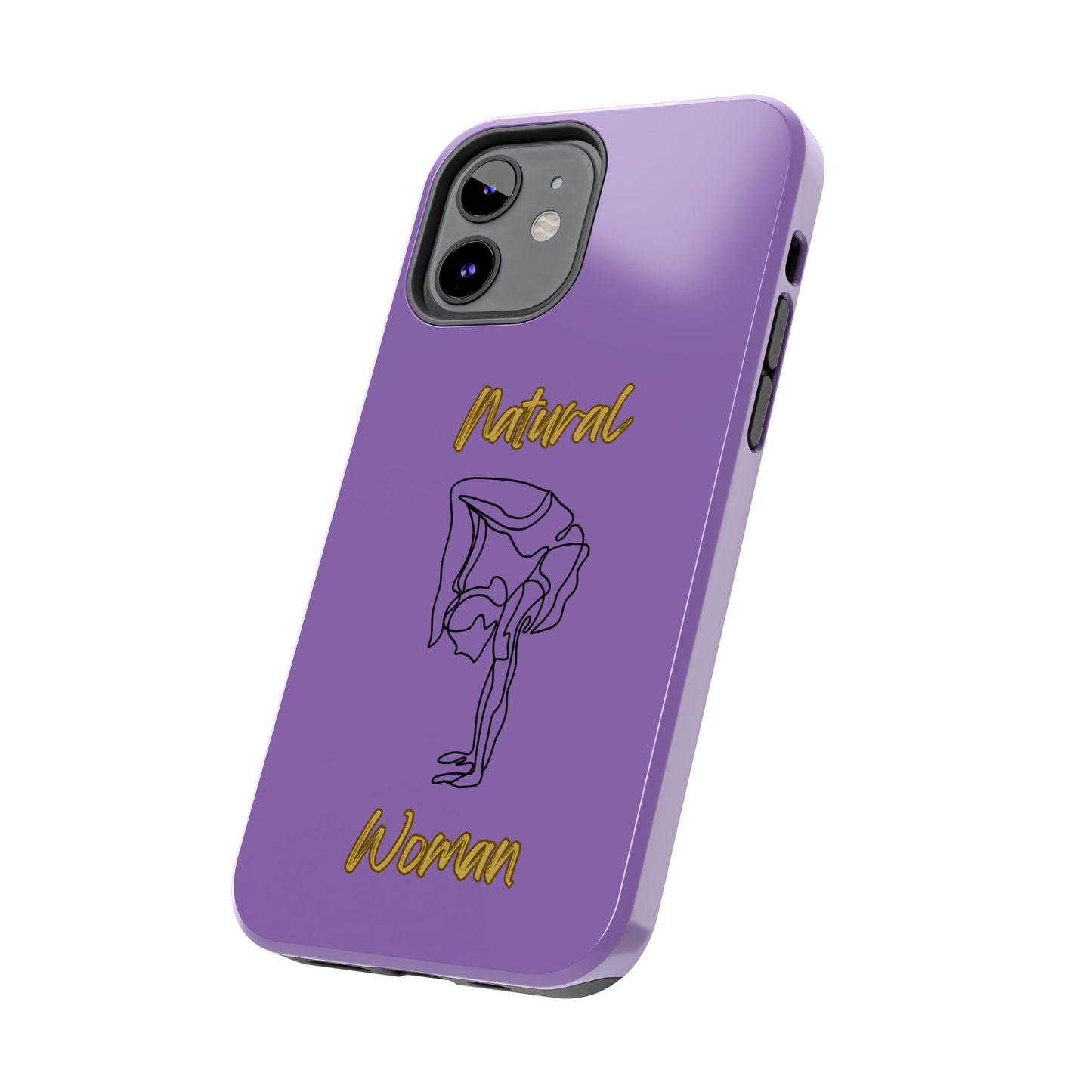 Natural Woman Flexible (BL)Tough Phone Cases LIGHT PURPLE