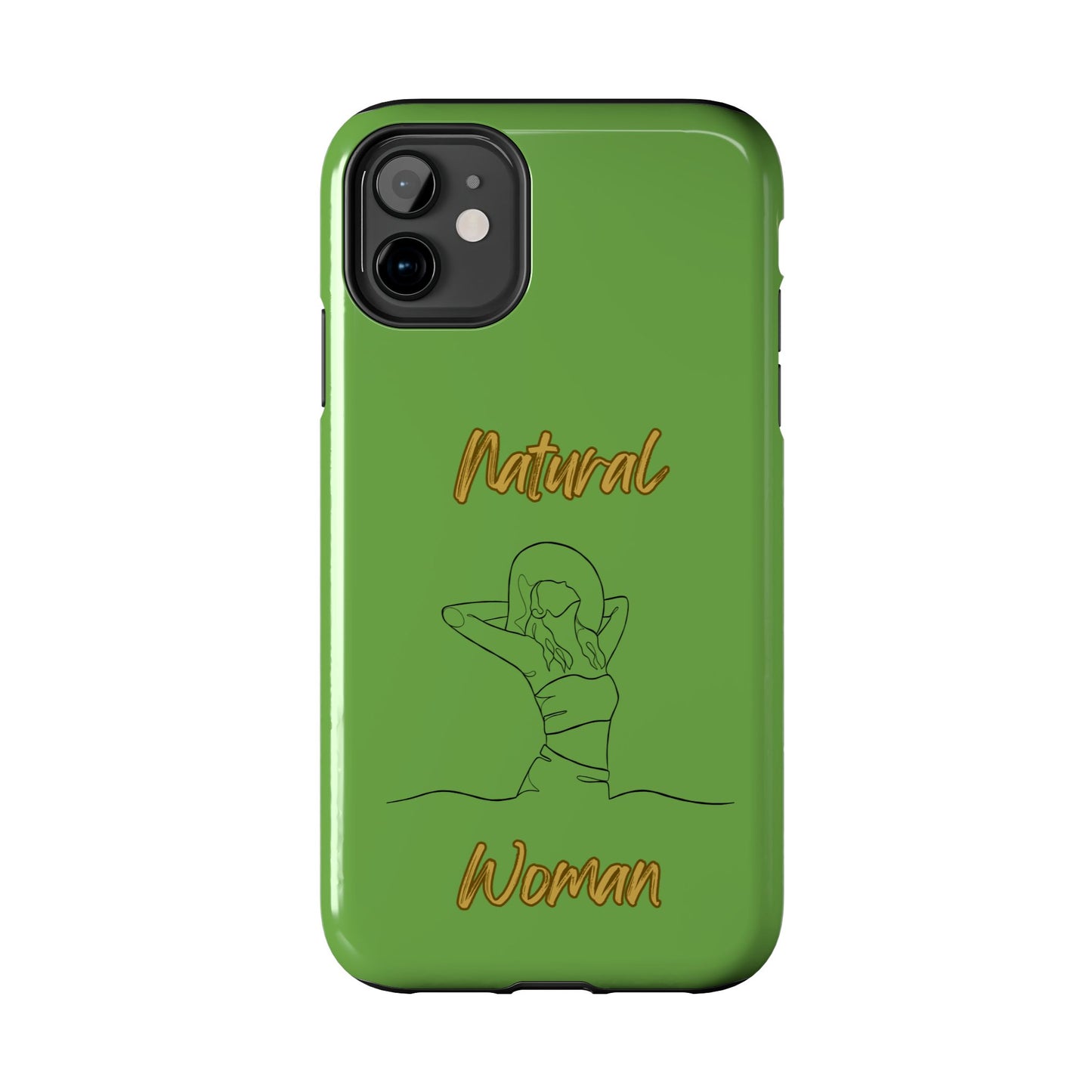 Natural Woman Sun Fun (BL)Tough Phone Cases GREEN