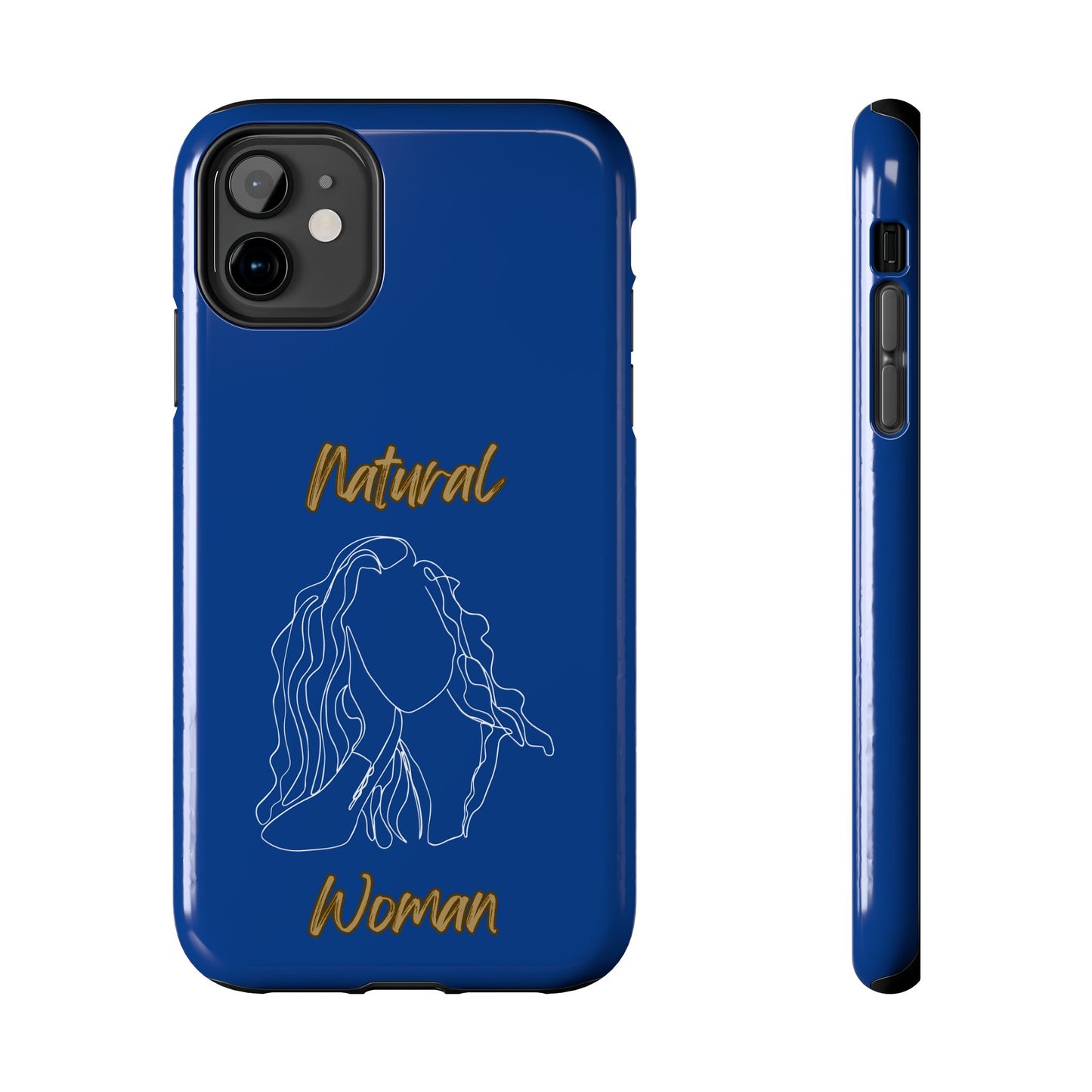 Natural Woman Relaxed (WL) Tough Phone Cases DARK BLUE