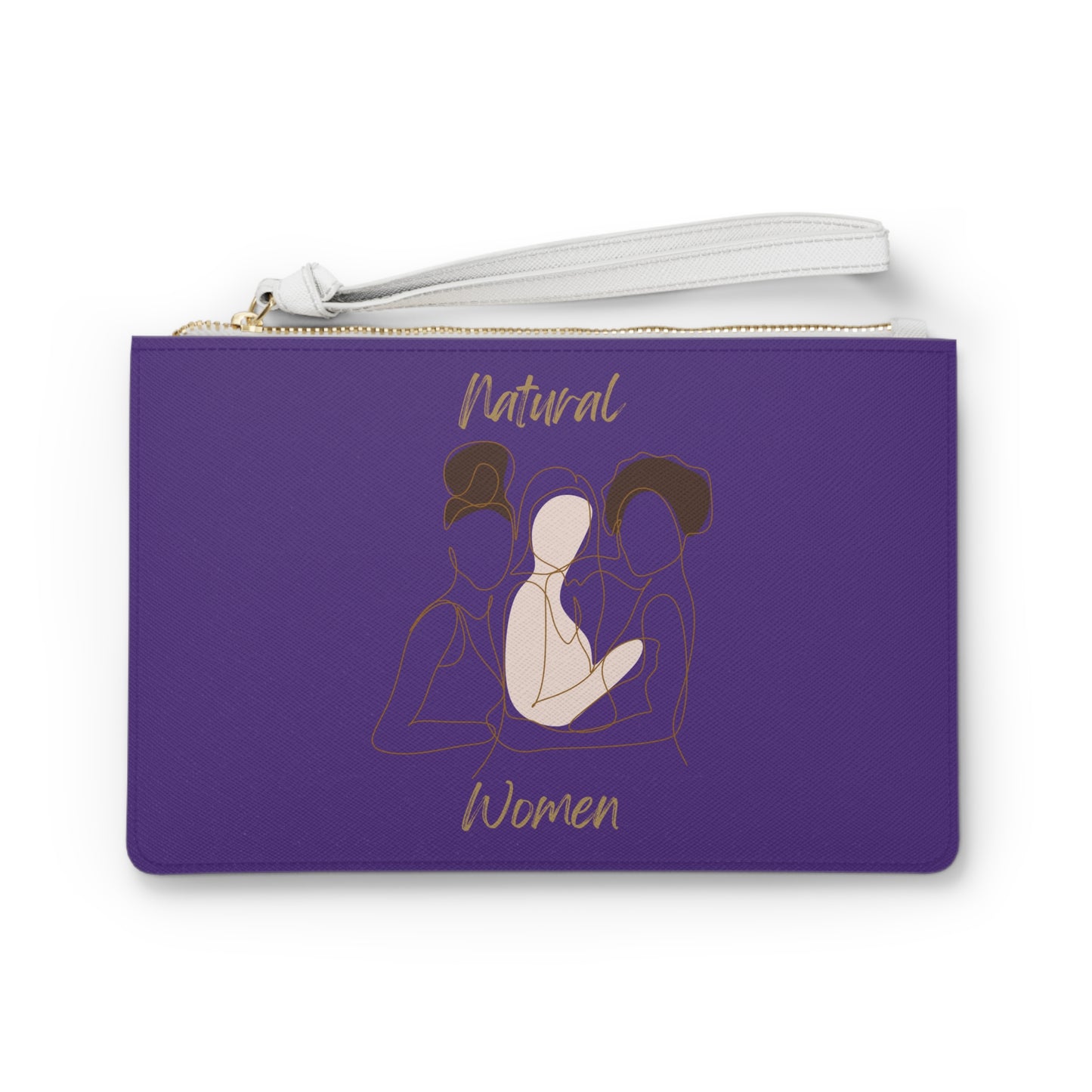 Natural Women Friends Clutch Bag PURPLE