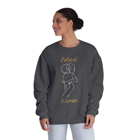Natural Woman Pose (WL) Crewneck Sweatshirt