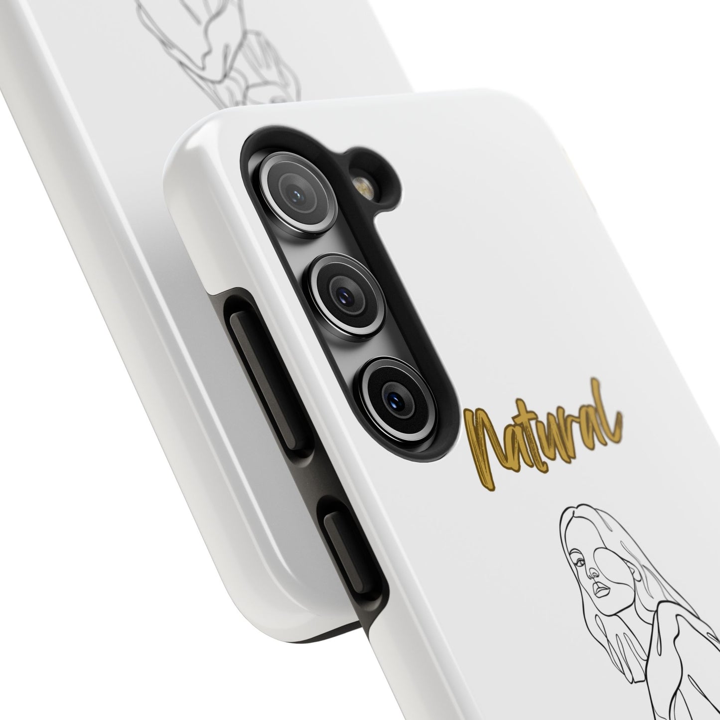 Natural Woman Care Free (BL)Tough Phone Cases WHITE