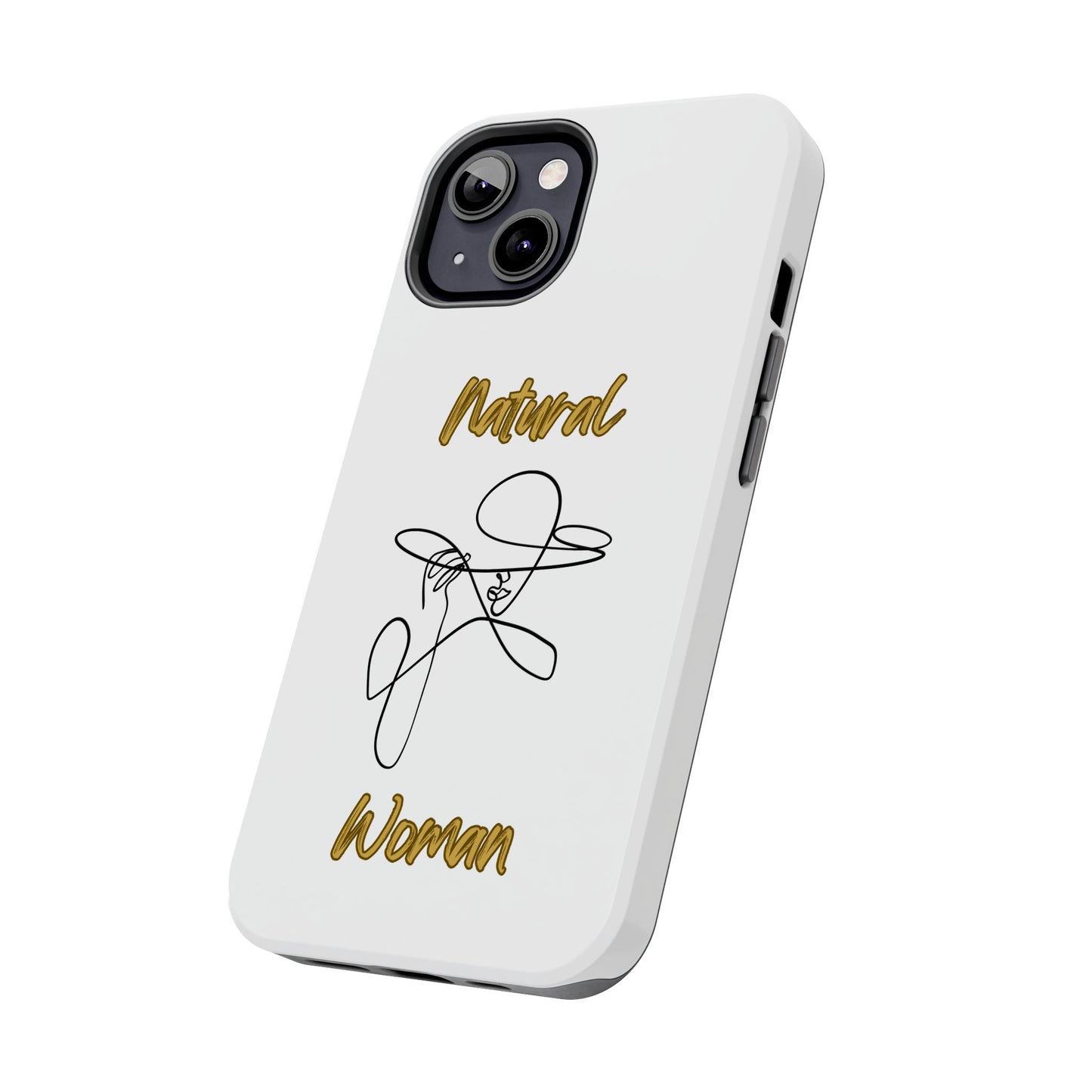 Natural Woman An Original (BL)Tough Phone Cases WHITE