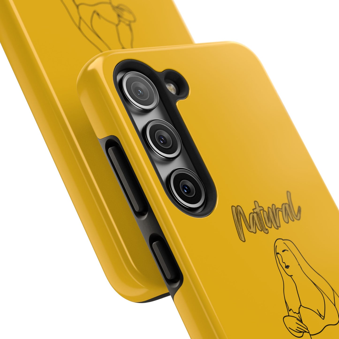Natural Woman Full Beauty (BL)Tough Phone Cases YELLOW