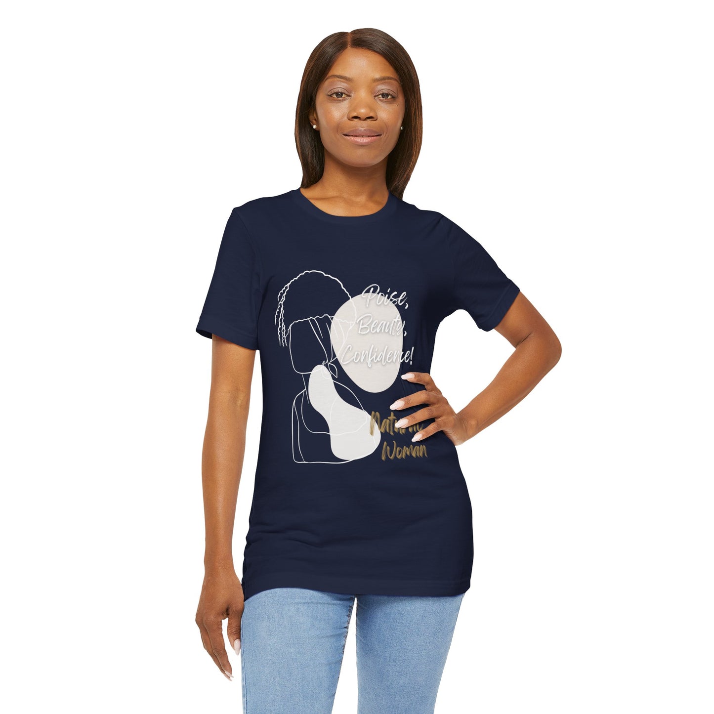 Natural Woman Puff (WL) Short Sleeve T-Shirt
