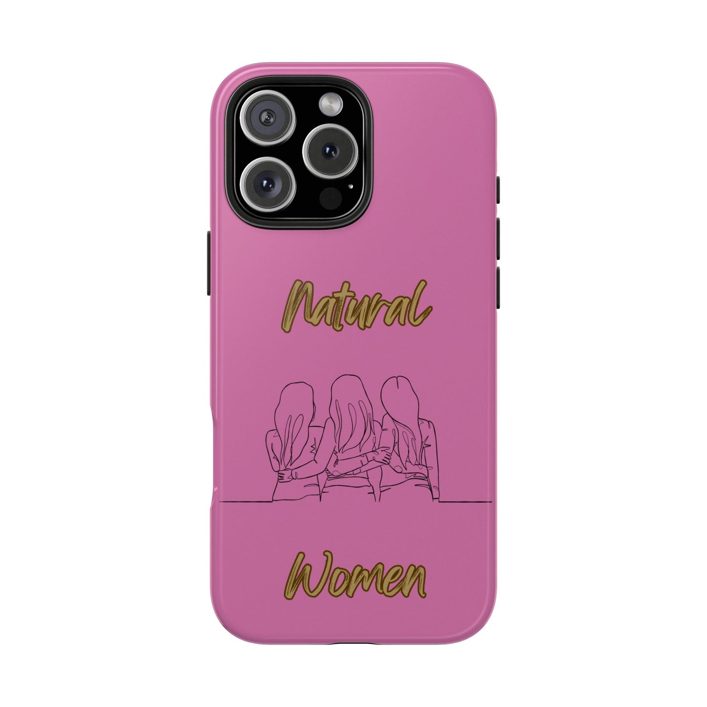 Natural Woman Loving Friends (BL)Tough Phone Cases LIGHT PINK