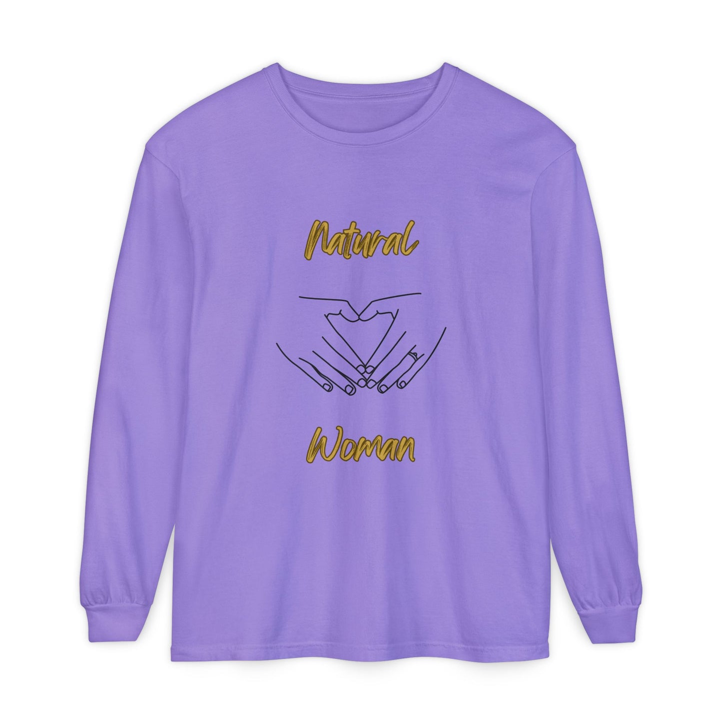 Natural Woman I Love You (BL) Long Sleeve T-Shirt