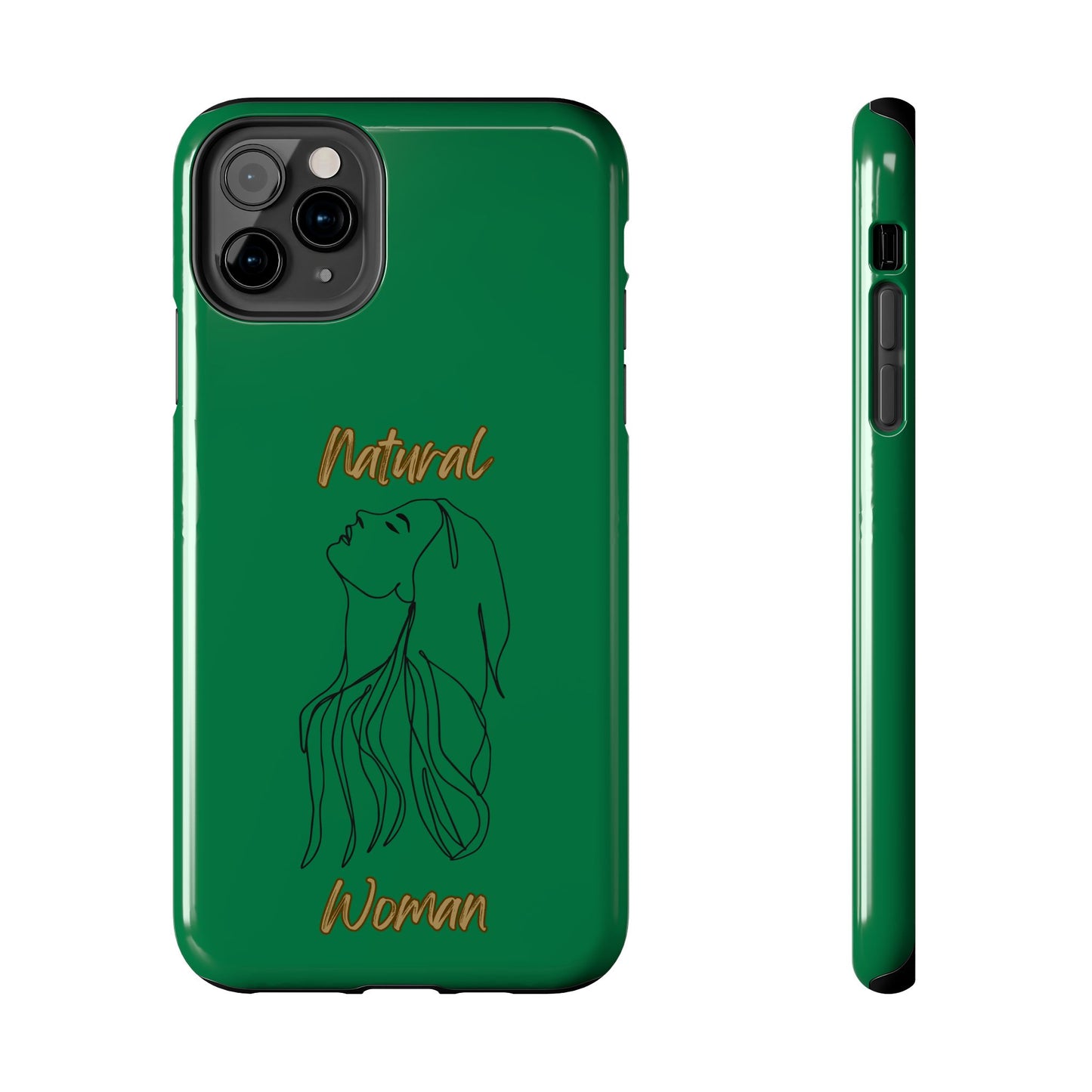 Natural Woman Appreciation (BL) Tough Phone Cases DARK GREEN