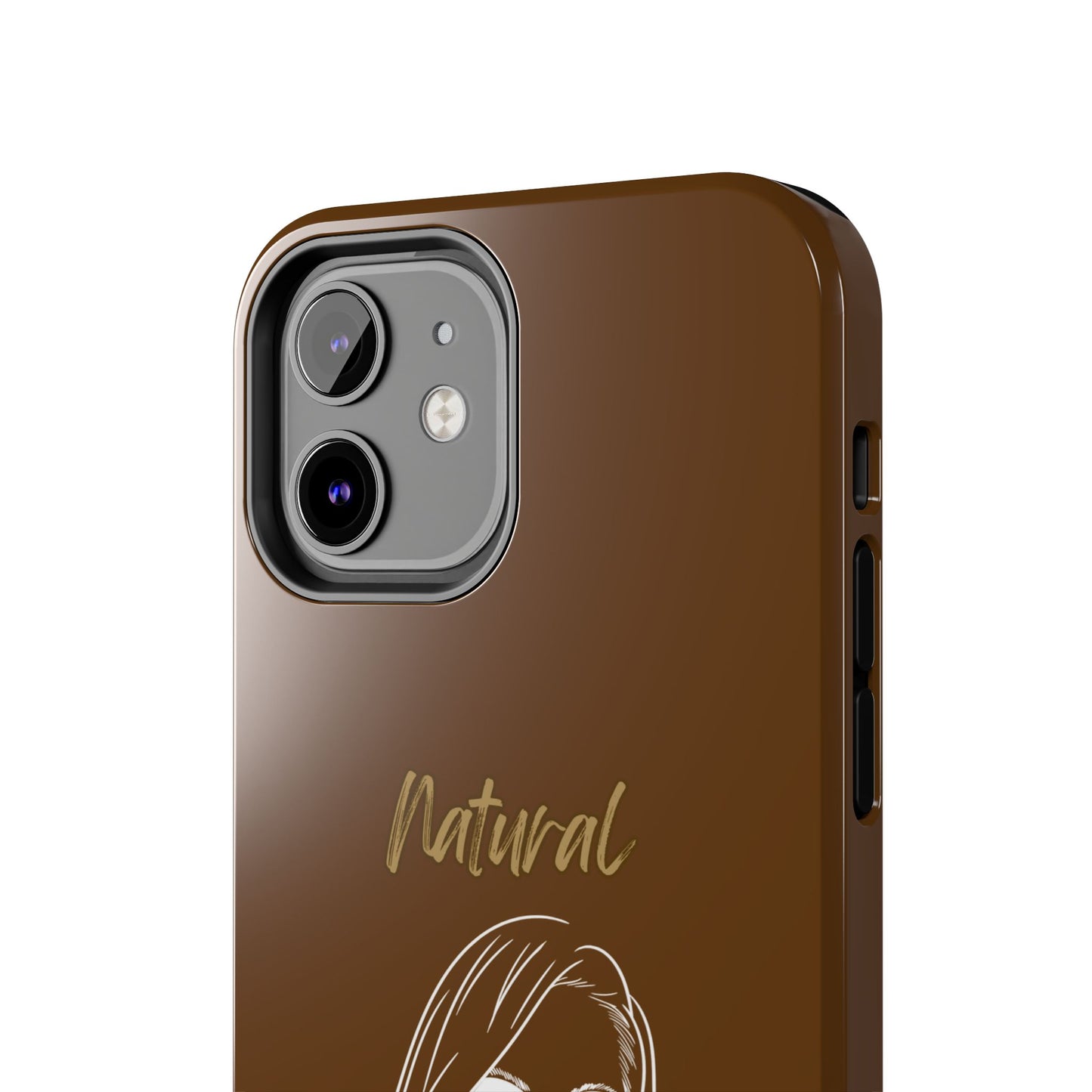 Natural Woman Shades (WL)Tough Phone Cases BROWN