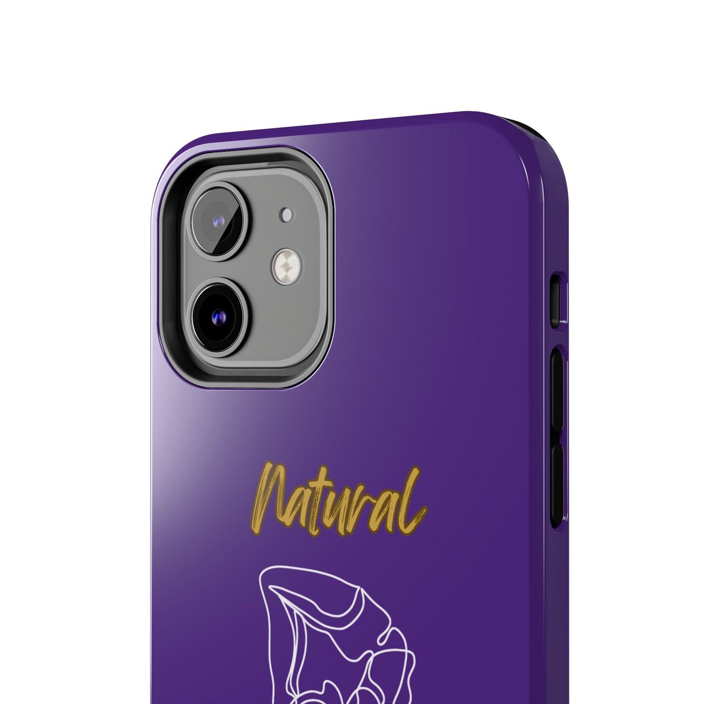 Natural Woman Flexible (WL)Tough Phone Cases PURPLE