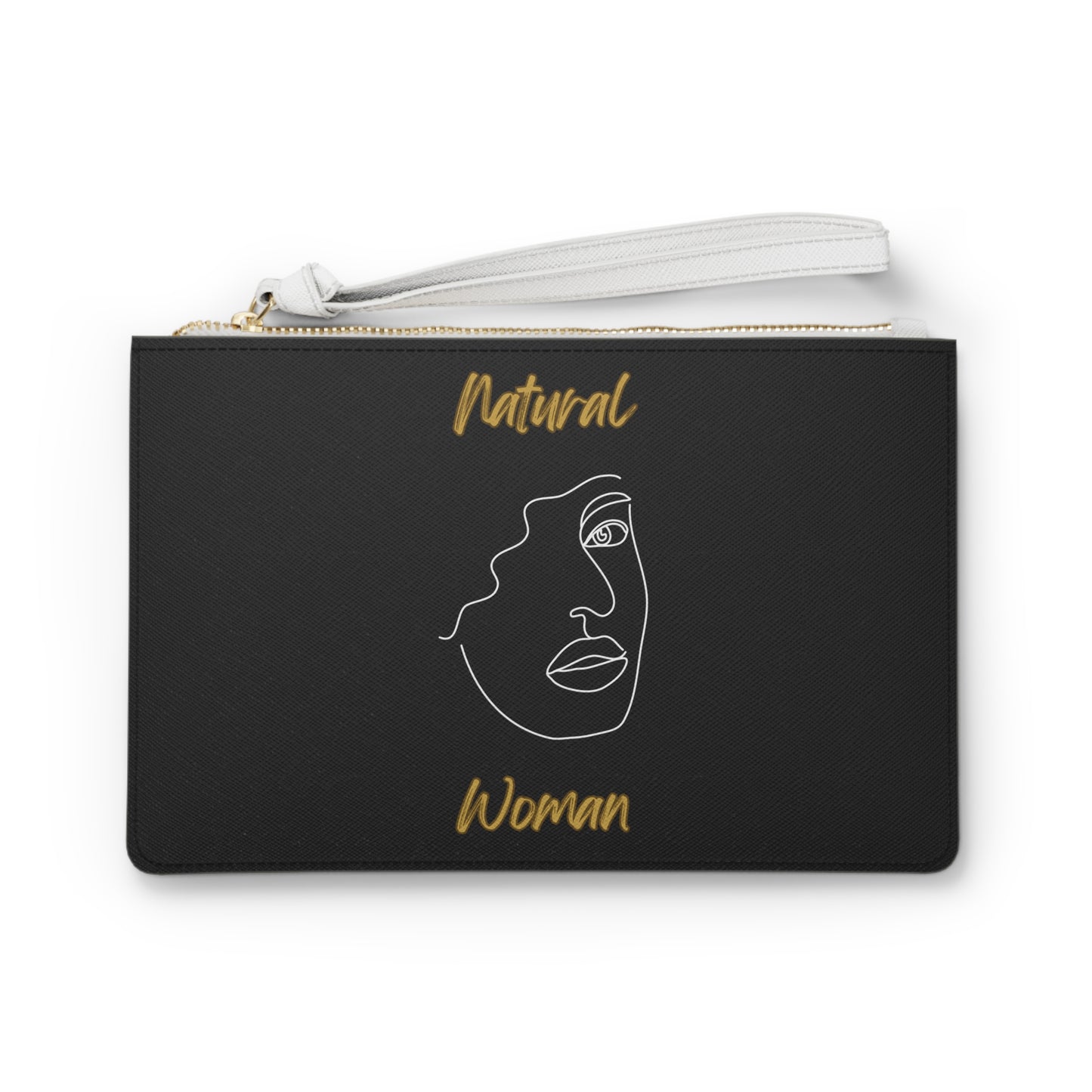 Natural Woman Peekaboo (WL) Clutch Bag BLACK