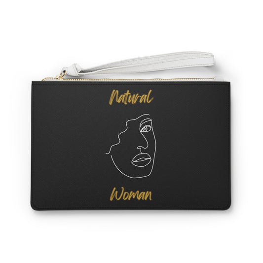 Natural Woman Peekaboo (WL) Clutch Bag BLACK