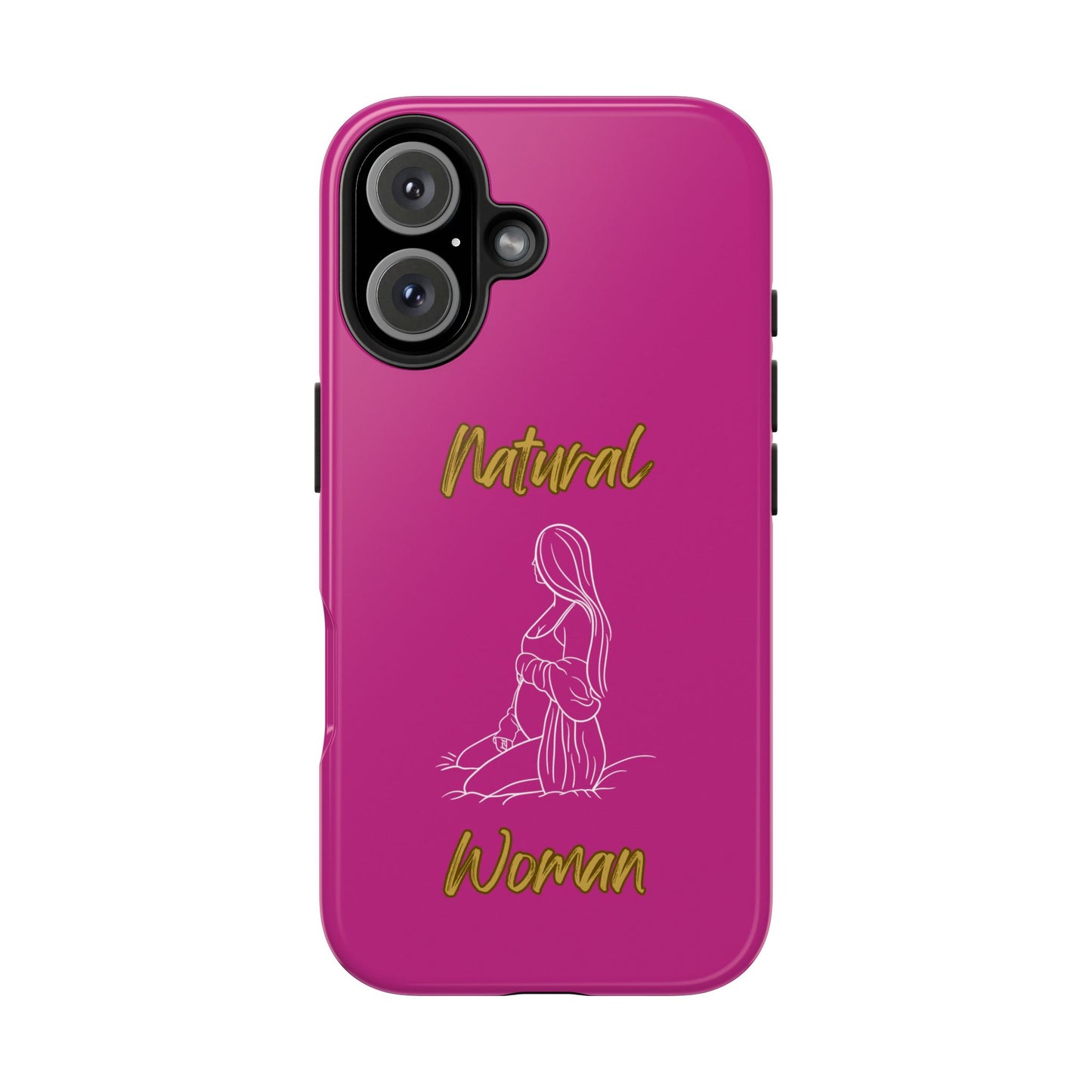 Natural Woman Expecting (WL)Tough Phone Cases PINK