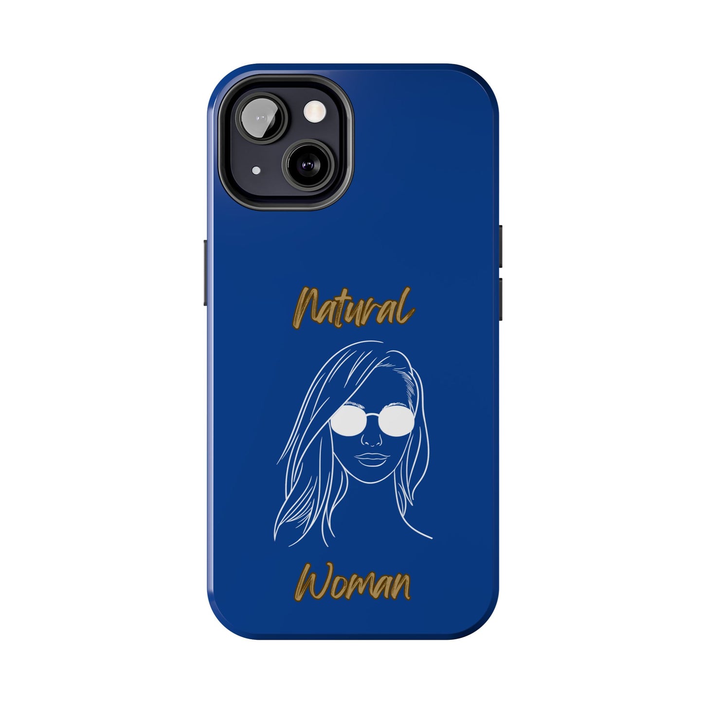 Natural Woman Shades (WL)Tough Phone Cases DARK BLUE