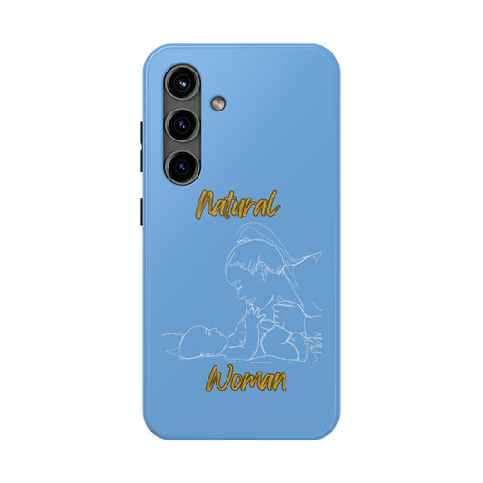 Natural Woman New Life (WL)Tough Phone Cases LIGHT BLUE