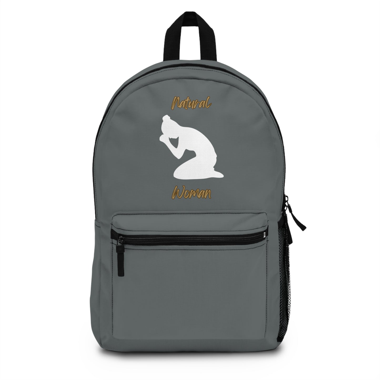 Natural Woman Pray (WL) Backpack DARK GREY