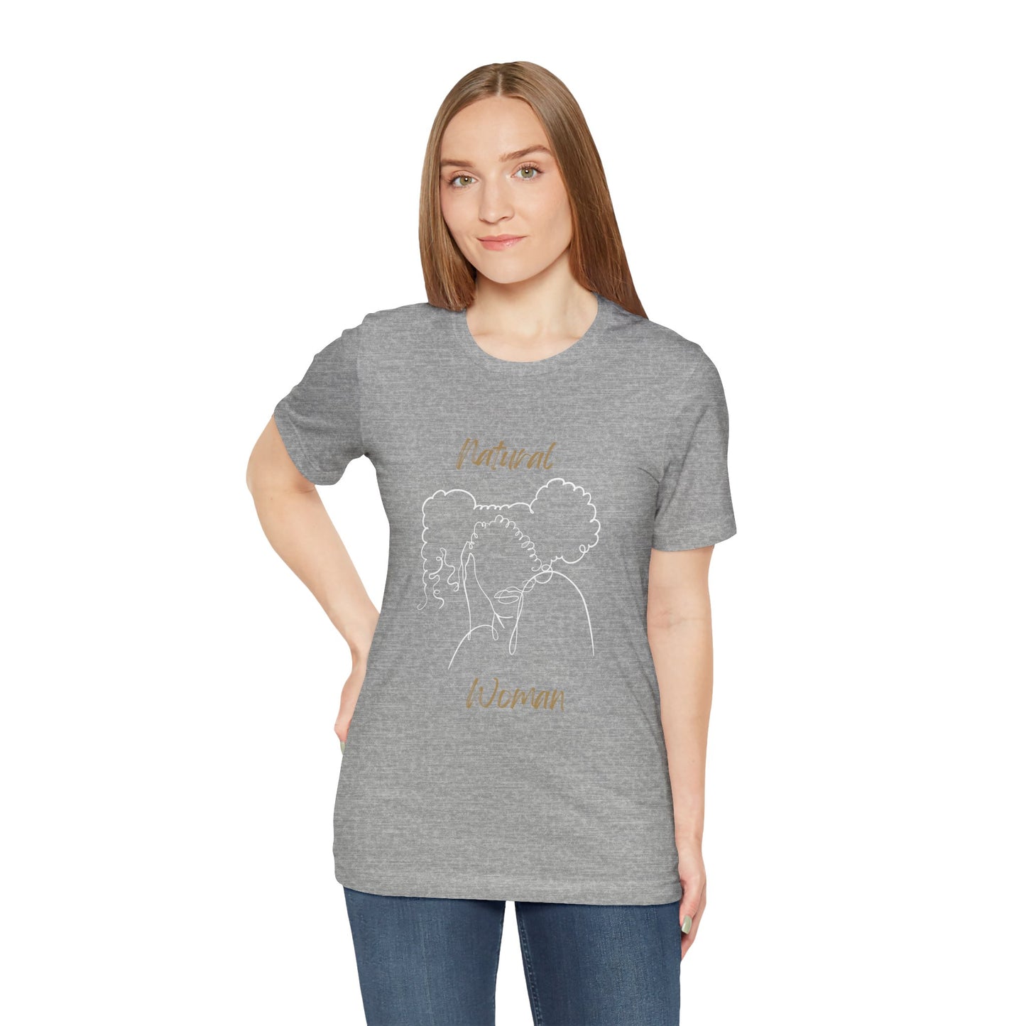 Natural Woman Twin Puffs (WL) Short Sleeve T-Shirt