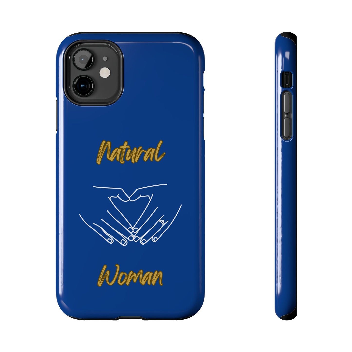 Natural Woman I Love You (WL)Tough Phone Cases DARK BLUE