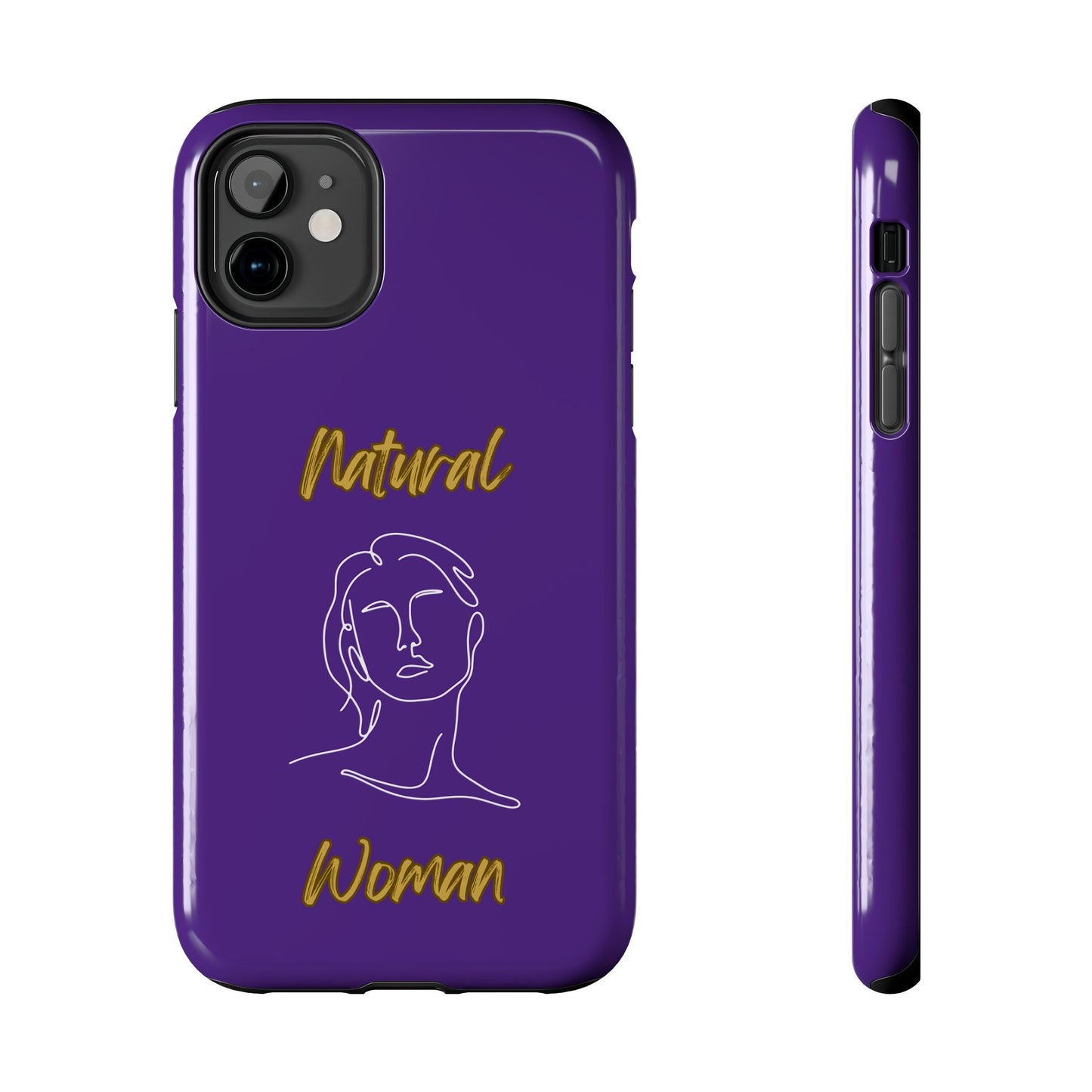 Natural Woman Hello (WL)Tough Phone Cases PURPLE