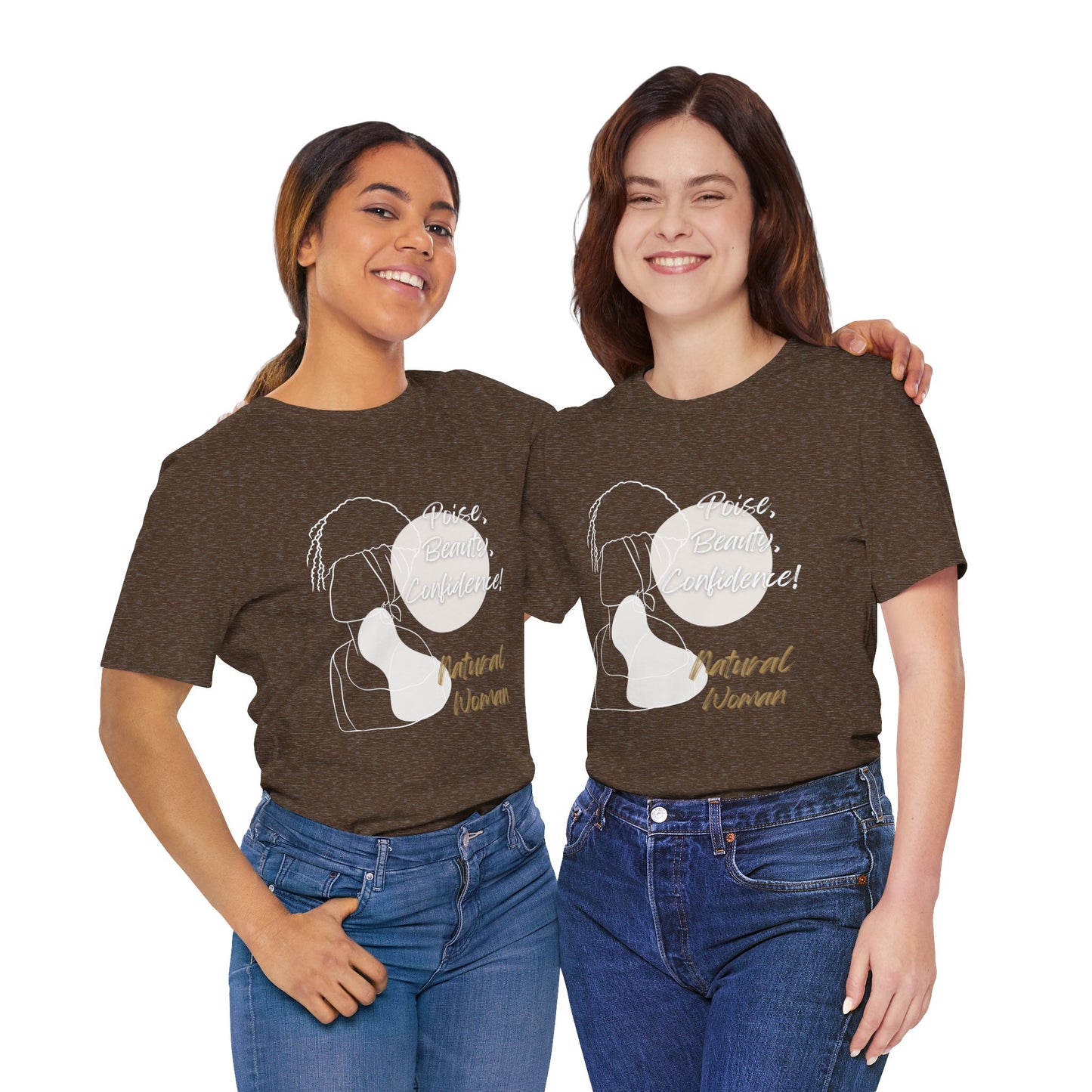 Natural Woman Puff (WL) Short Sleeve T-Shirt